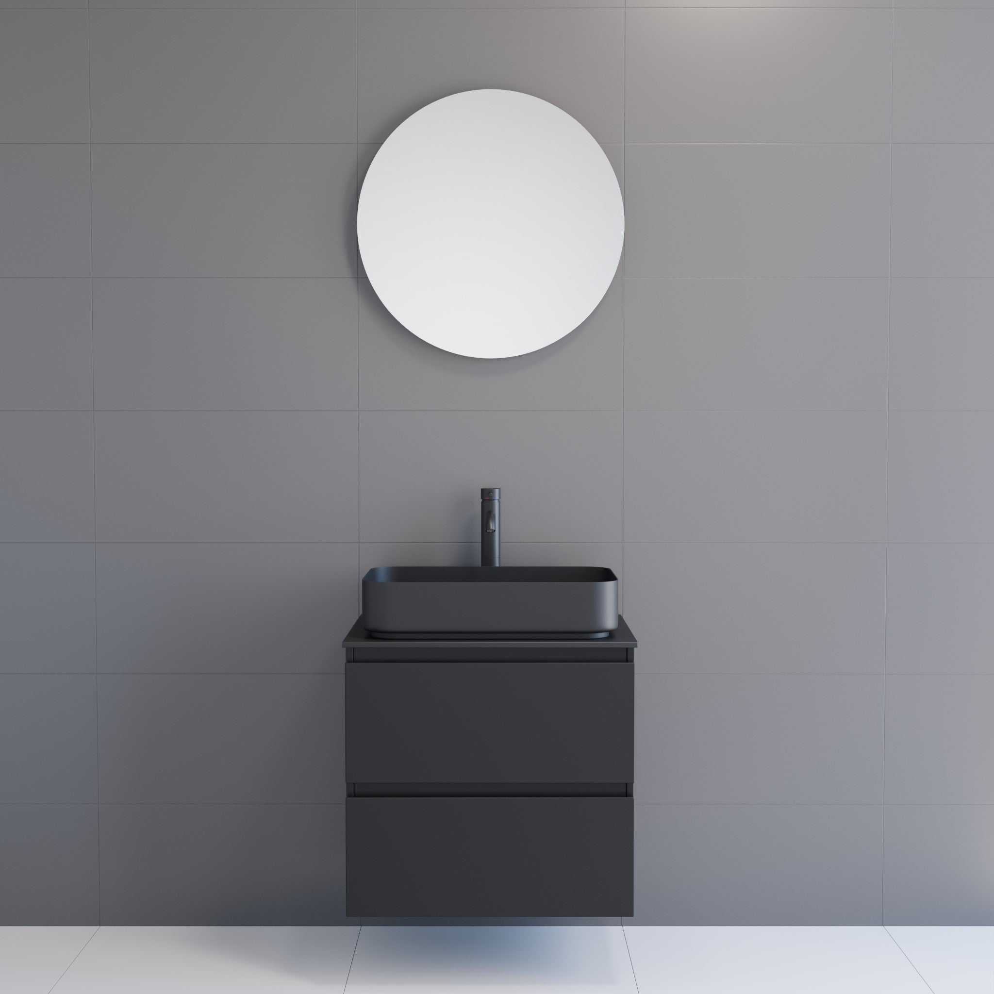 Nordborg, Spegel, Spegel - 60 cm - Spegel - BATH DELUXE - EXCLUSIVE - 01-060-00-58-00 - BATHDELUXE SWEDEN