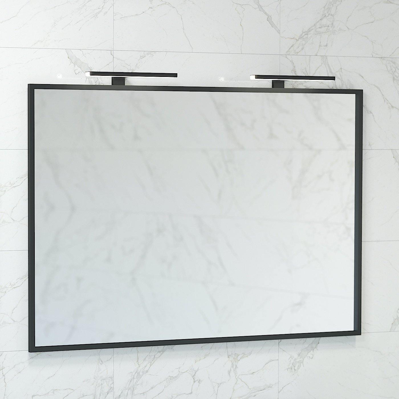 Borgsted, Mirror, Black Mat - 80 cm - MASTERSTORE - 8595677102994 - Mirror - 01 - 080 - 05 - 02 - 00 - 8595677102994