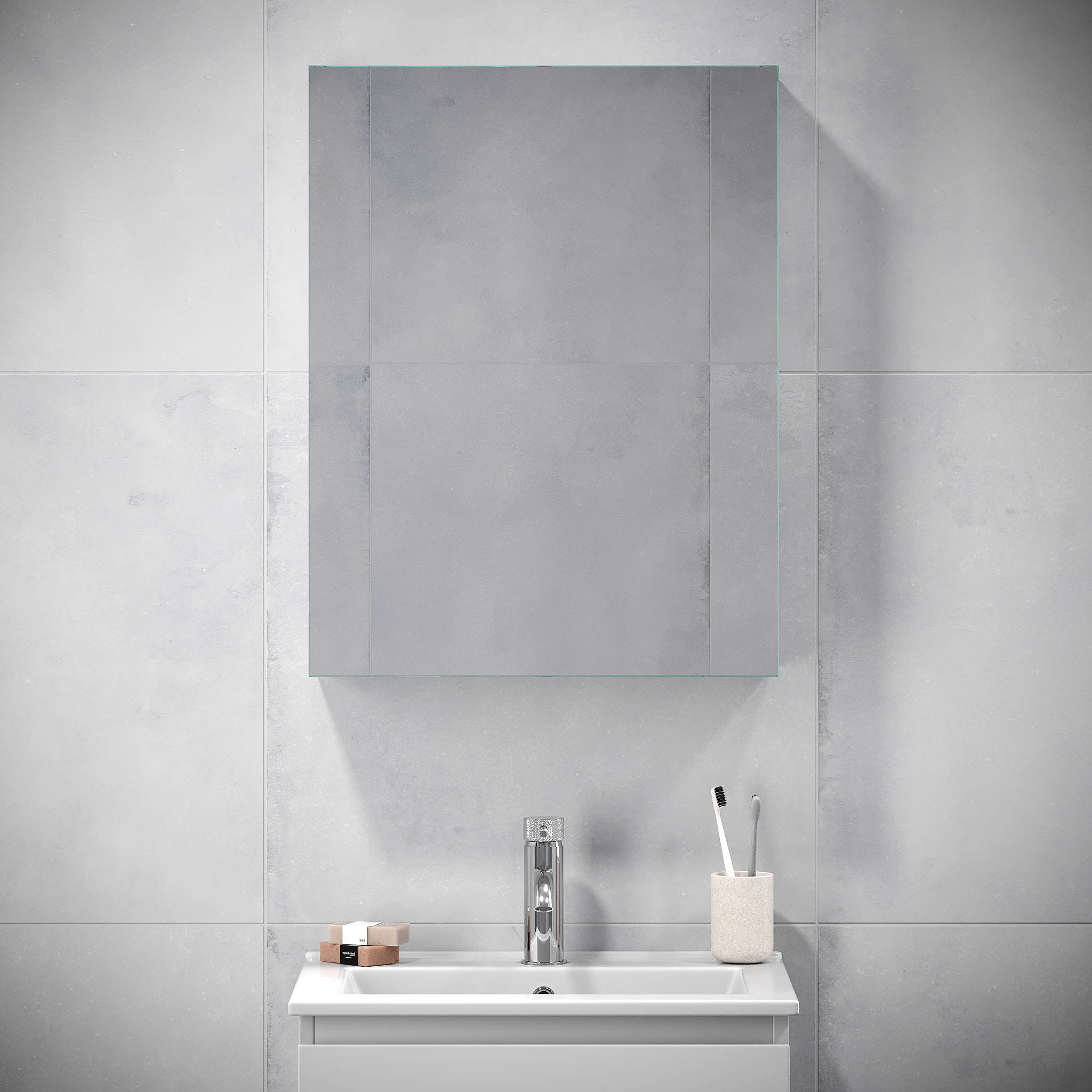 Kenwood Spegelskåp - Spegelskåp - BATH DELUXE - BASIC - 02 - 050 - 63 - 02 - 01 - BATHDELUXE SWEDEN