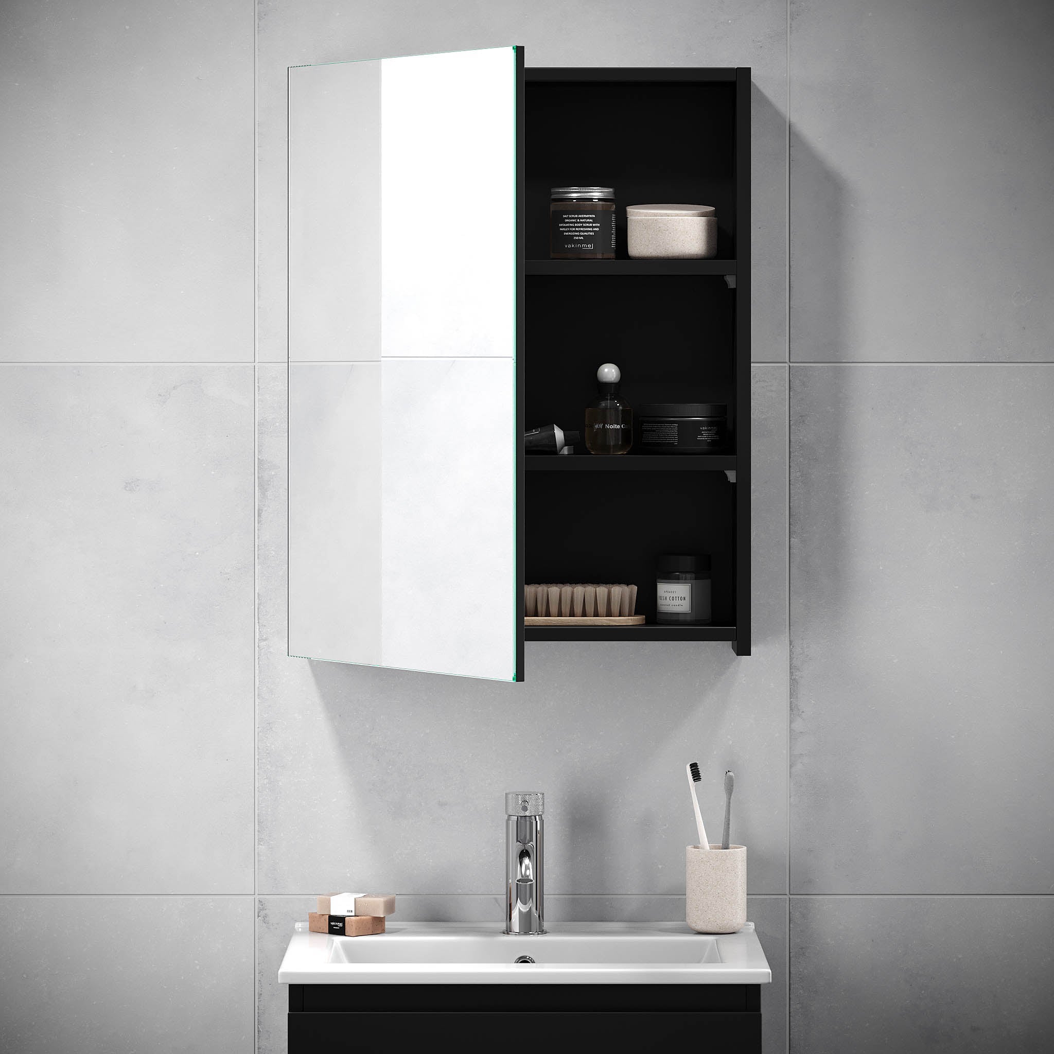 Kenwood Spegelskåp - Spegelskåp - BATH DELUXE - BASIC - 02 - 050 - 63 - 02 - 01 - BATHDELUXE SWEDEN