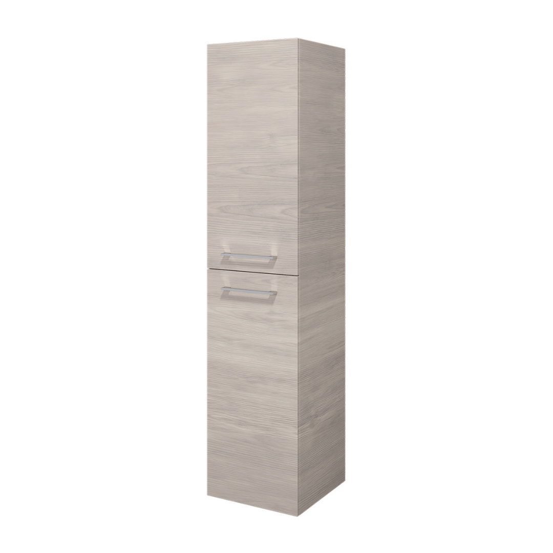 Moland, High Cabinet, Grey Wood - 40 cm - MASTERSTORE - 8595677134841 - High Cabinet - 04 - 040 - 53 - 33 - 00 - 8595677134841