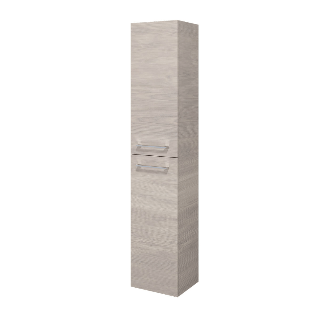 Moland, High Cabinet, Grey Wood - 40 cm - MASTERSTORE - 8595677134841 - High Cabinet - 04 - 040 - 53 - 33 - 00 - 8595677134841