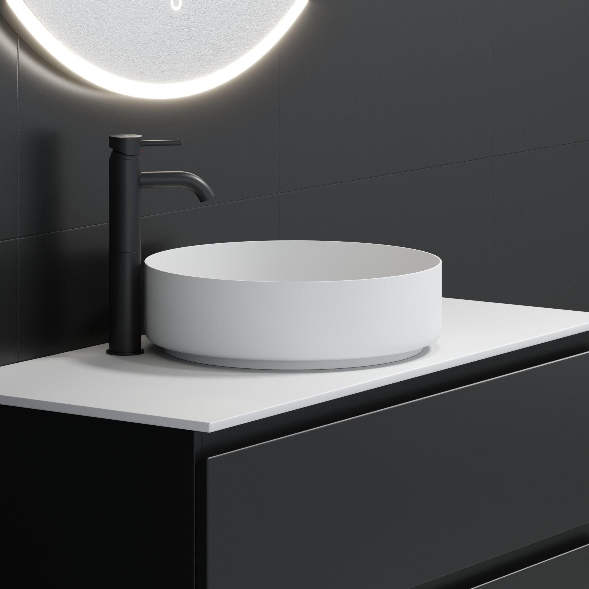 Ljørdal, Wash Basin, Brass Mat - 40 cm - MASTERSTORE - 8595677129168 - Wash Basin - 06 - 040 - 16 - 70 - 00 - 8595677129168