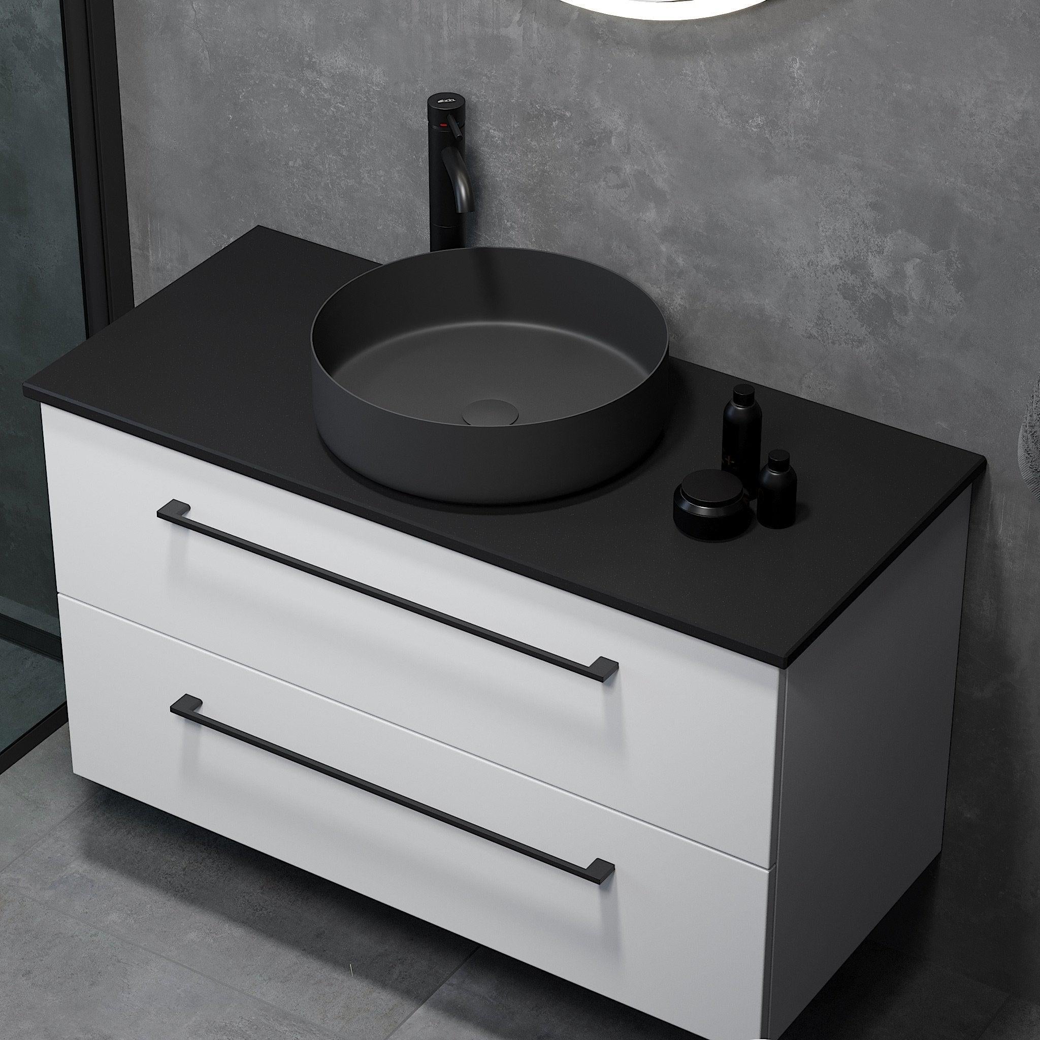 Ljørdal, Wash Basin, Brass Mat - 40 cm - MASTERSTORE - 8595677129168 - Wash Basin - 06 - 040 - 16 - 70 - 00 - 8595677129168