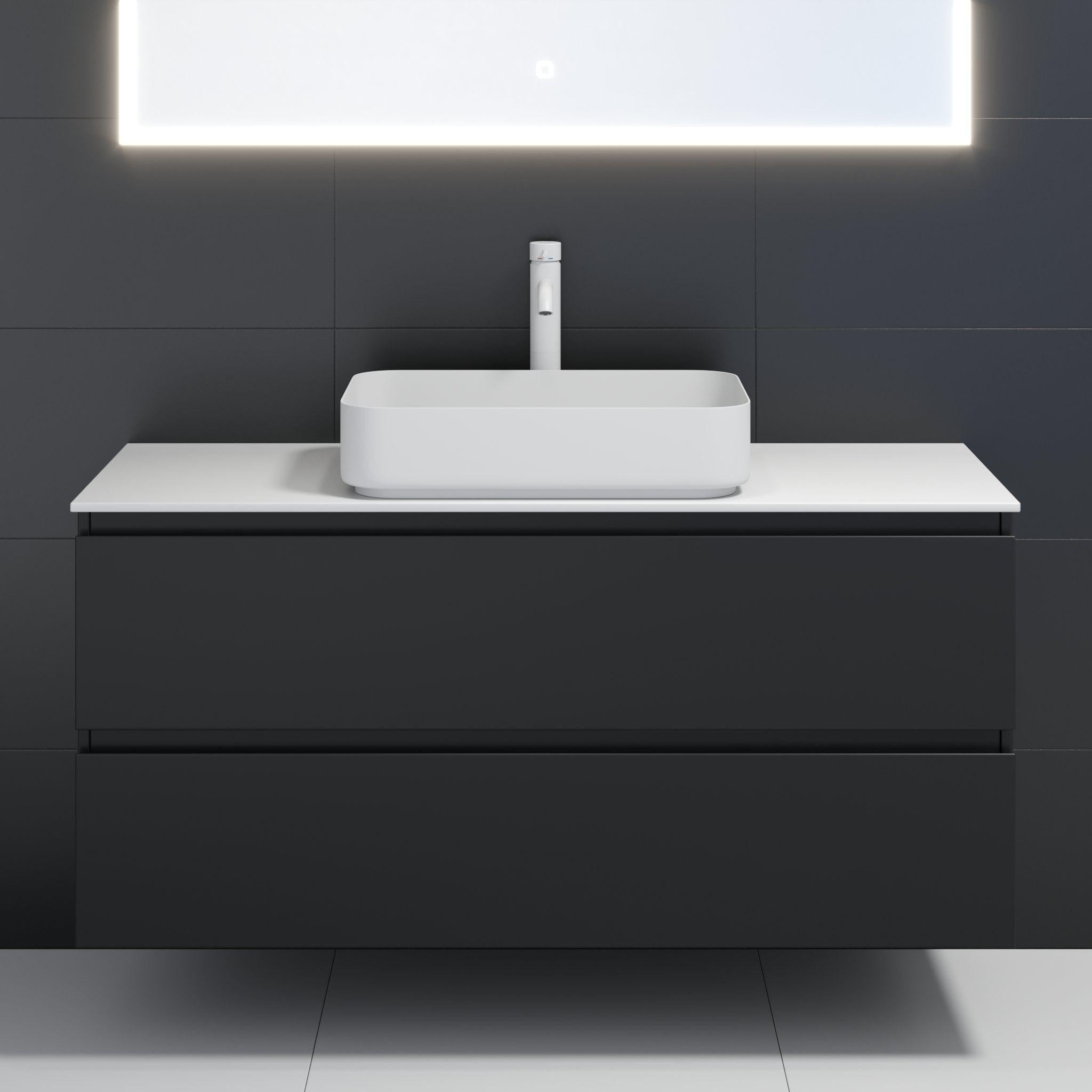 Ljørdal, Wash Basin, Brass Mat - 52 cm - MASTERSTORE - 8595677129205 - Wash Basin - 06 - 052 - 18 - 70 - 00 - 8595677129205
