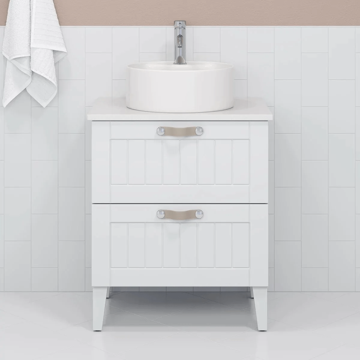 Stainkjer Bänkskiva, Vit - Bänkskivor - BATH DELUXE - PRESTIGE - 06 - 120 - 20 - 01 - 00 - BATHDELUXE SWEDEN
