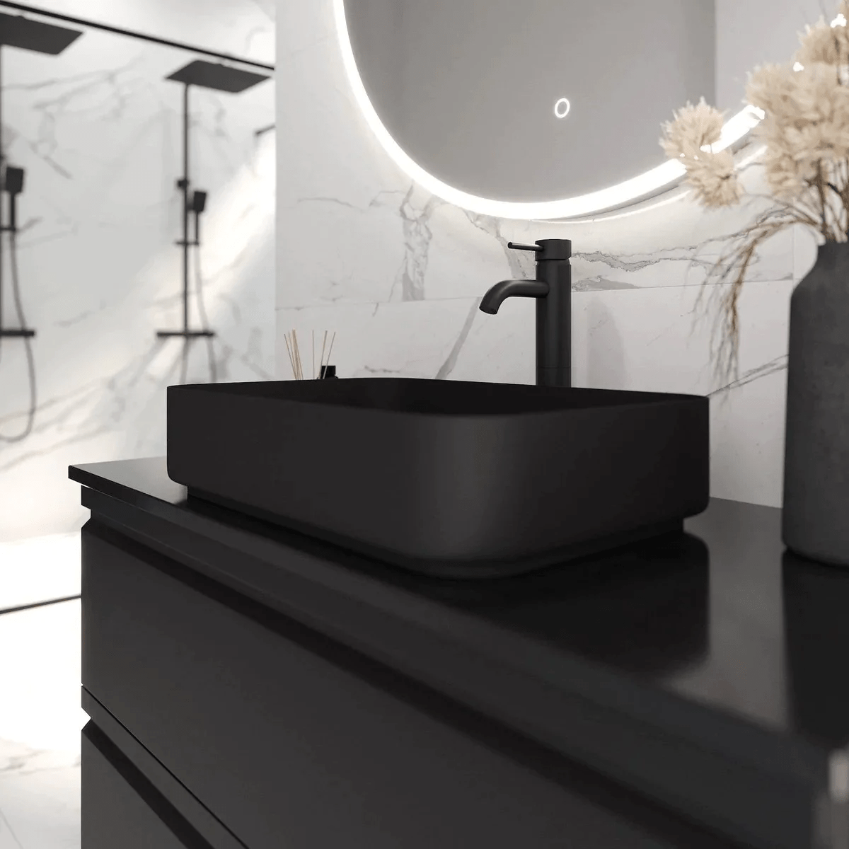 Stainkjer Bänkskiva, Svart - Bänkskivor - BATH DELUXE - PRESTIGE - 06 - 120 - 20 - 02 - 00 - BATHDELUXE SWEDEN
