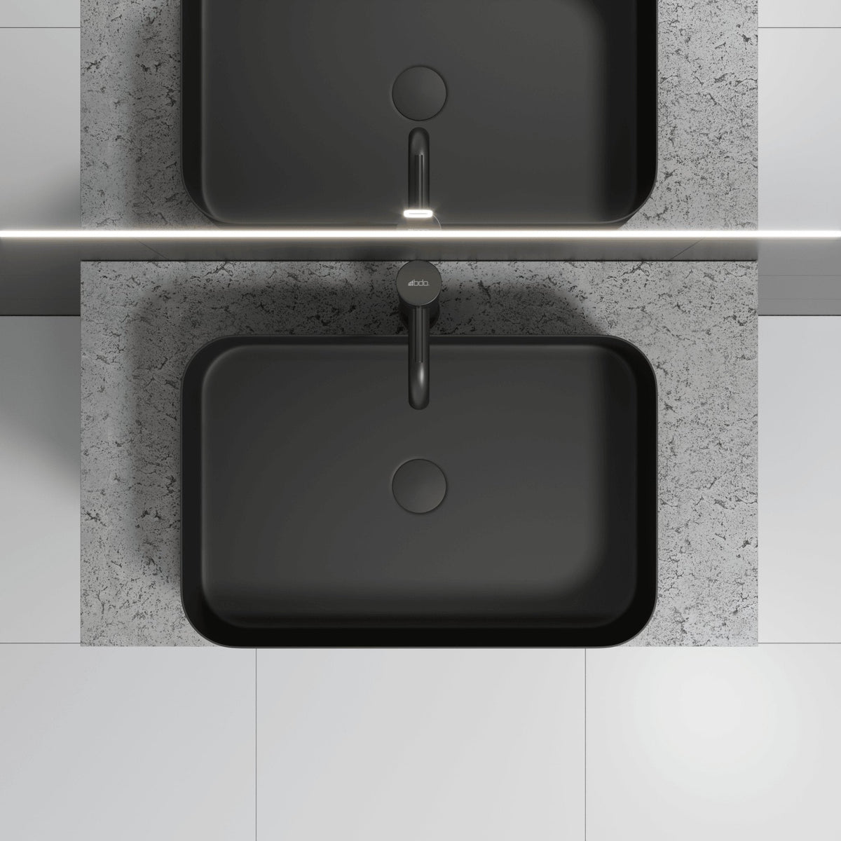 Beton, Countertop, Grey Concrete - 121,4 cm - MASTERSTORE - 8595677134407 - Countertop - 06 - 120 - 20 - 23 - 00 - 8595677134407