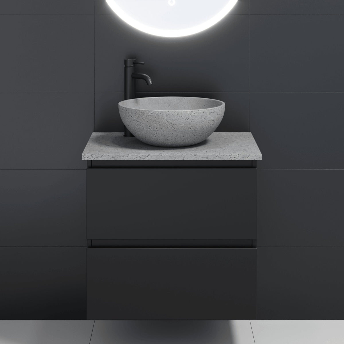 Beton, Countertop, Grey Concrete - 121,4 cm - MASTERSTORE - 8595677134407 - Countertop - 06 - 120 - 20 - 23 - 00 - 8595677134407
