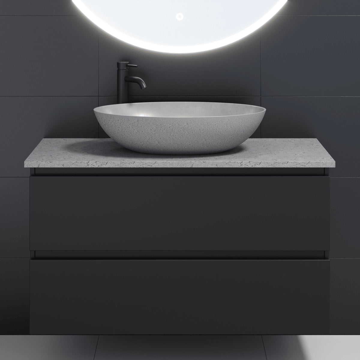 Beton, Countertop, Grey Concrete - 121,4 cm - MASTERSTORE - 8595677134414 - Countertop - 06 - 120 - 21 - 23 - 00 - 8595677134414