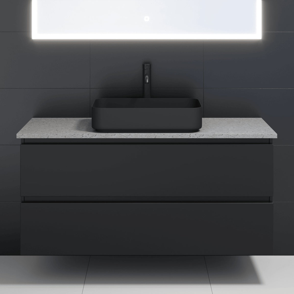 Beton, Countertop, Grey Concrete - 121,4 cm - MASTERSTORE - 8595677134414 - Countertop - 06 - 120 - 21 - 23 - 00 - 8595677134414