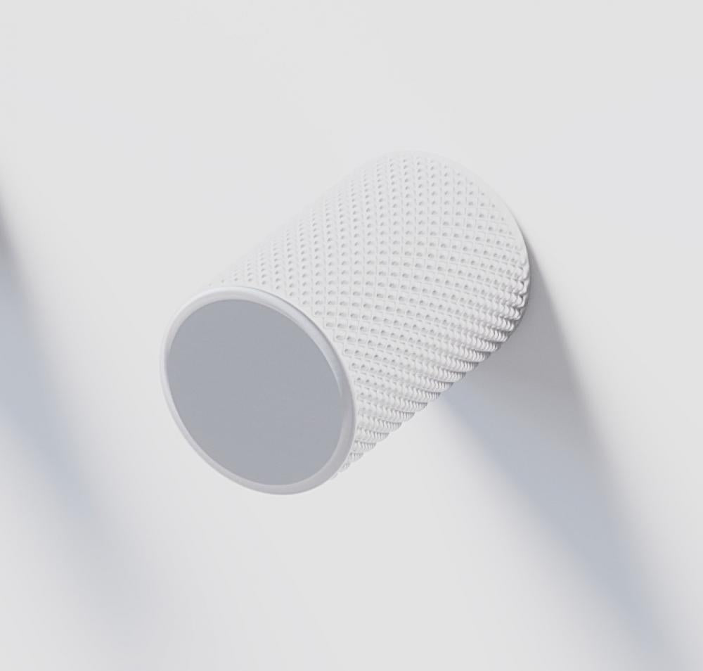Handtag - I - 2 st, ø 1,7 cm, Borstad aluminium