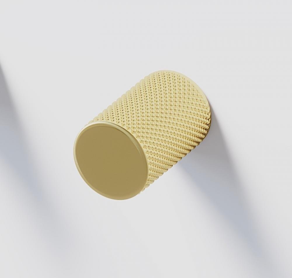 Handtag - I - Knopp 2 st, ø 1,7 cm, Mässing