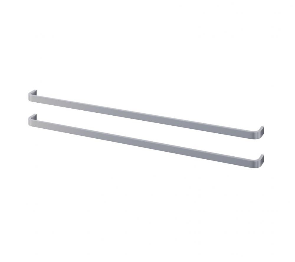 Handtag - M - 2 st, 58,2 cm, Borstad aluminium