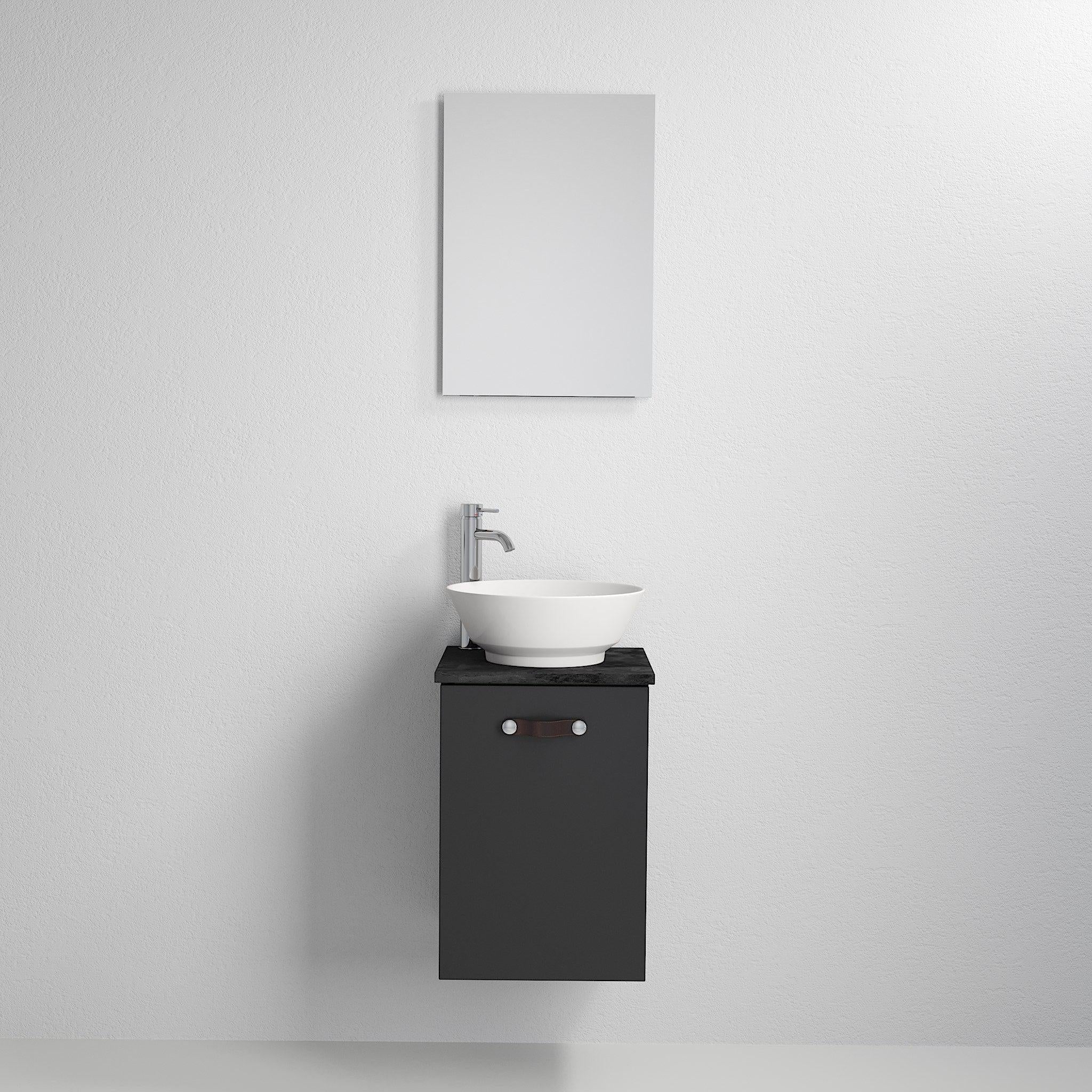 Taarnholm, Möbelset - En låda, Vit Matta - 40 cm - Möbelset - En låda - BATH DELUXE - EXCLUSIVE - 09-040-01-01-00 - BATHDELUXE SWEDEN