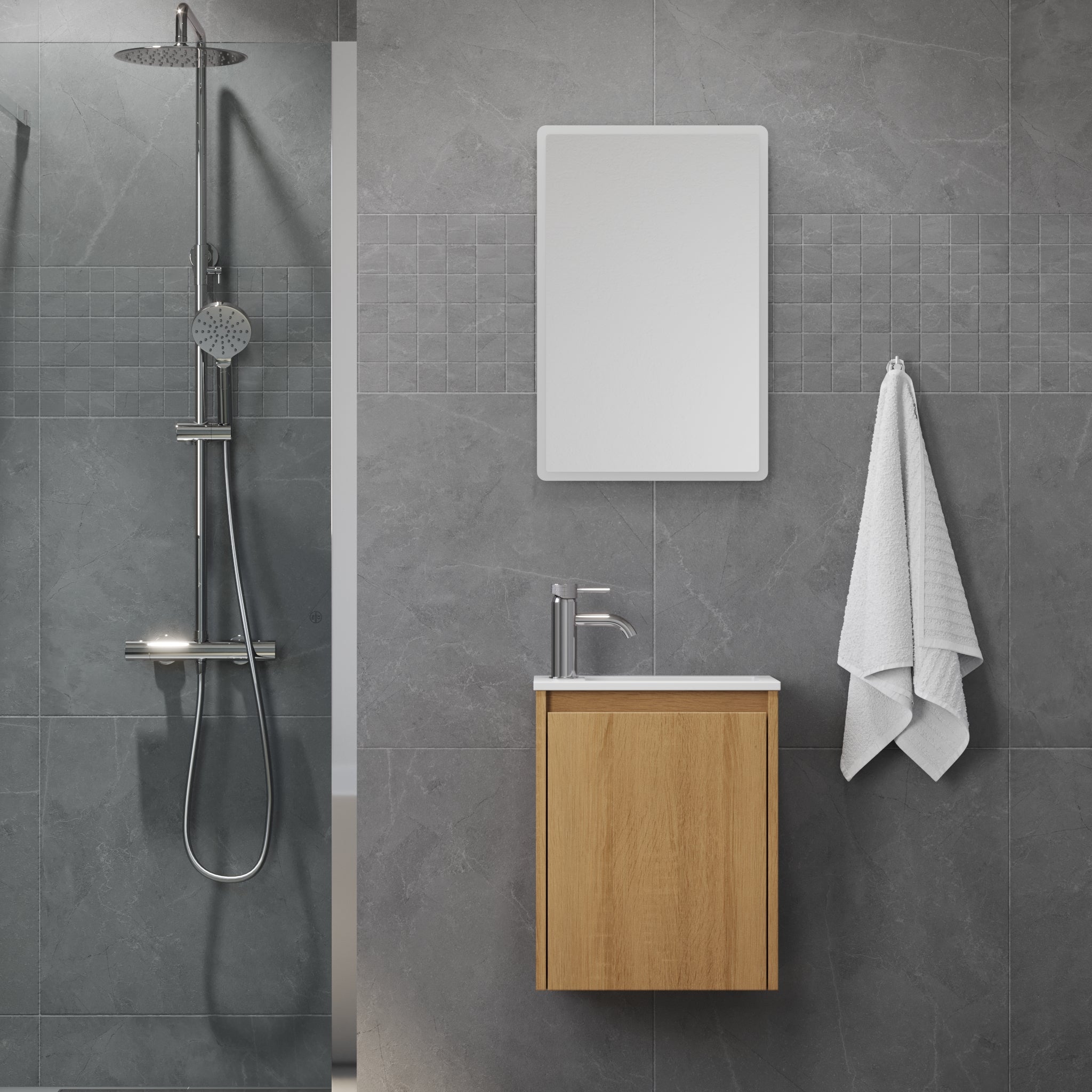 Tvättställsskåp Como - Badrumsmöbler - BATH DELUXE - BASIC - 09 - 040 - 11 - 86 - 02 - BATHDELUXE SWEDEN