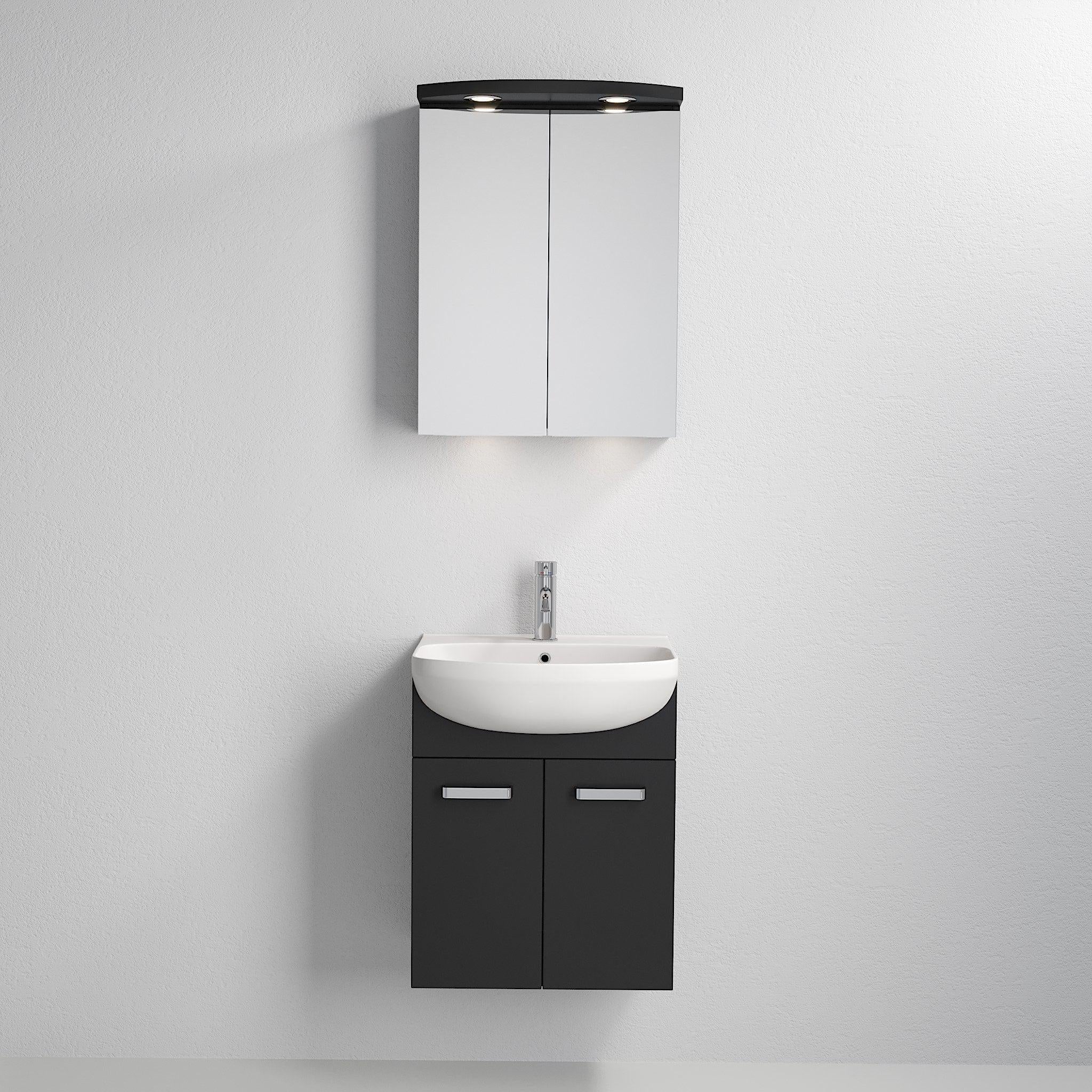 Vang, Möbelset - En låda, Grå Matta - 50,4 cm - Möbelset - En låda - BATH DELUXE - EXCLUSIVE - 09-050-00-03-00 - BATHDELUXE SWEDEN