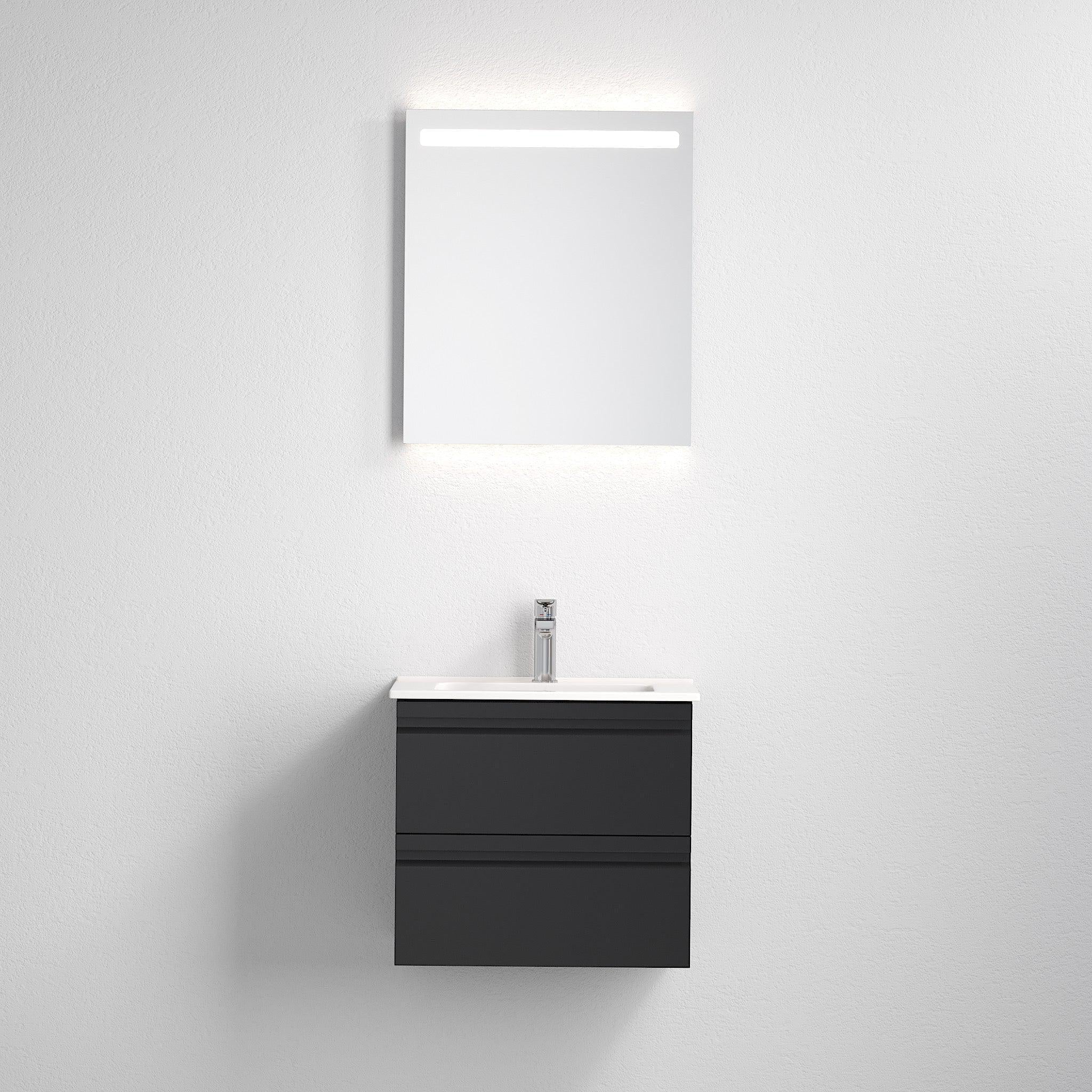 Vedø, Möbelset - En låda, Svart Matta - 56 cm - Möbelset - En låda - BATH DELUXE - EXCLUSIVE - 09-056-20-02-00 - BATHDELUXE SWEDEN