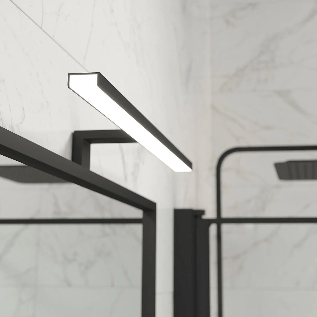 LED bathroom lamp - 60 cm - IP44 - matt black - Lynæs - MASTERSTORE - 8594175642964 - Bathroom Lighting - 10-060-03-02-00 - 8594175642964