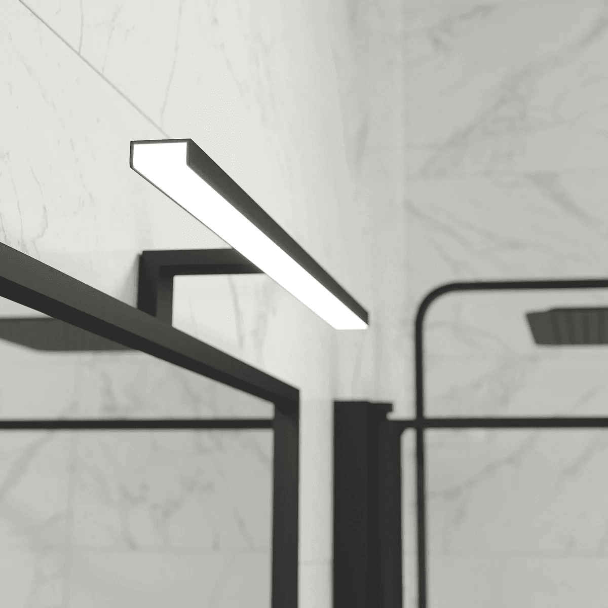 Lynæs, Lampa, Svart Matta - 80 cm - Lampa - BATH DELUXE - PRESTIGE - 10-080-03-02-00 - BATHDELUXE SWEDEN