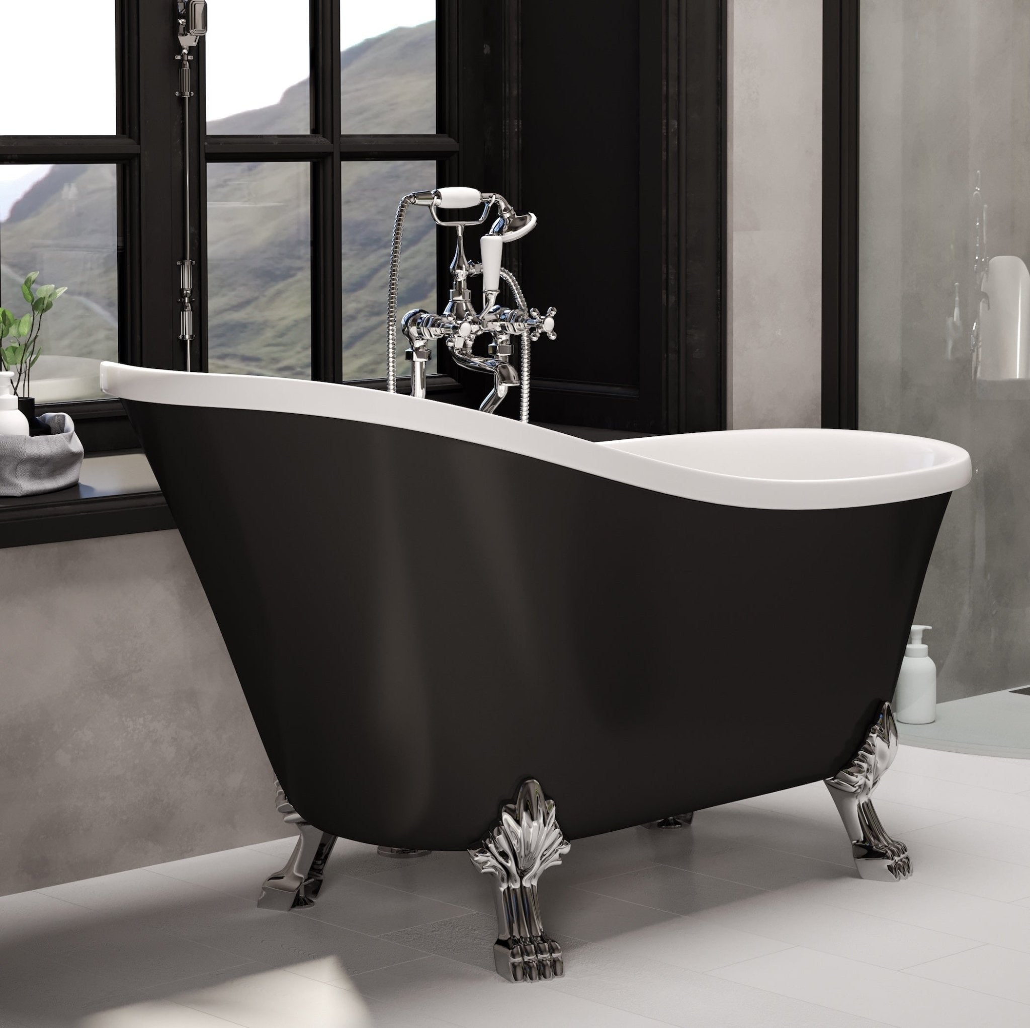 Lejontassar, 4 - pack - Badkarstillbehör - BATH DELUXE - PRESTIGE - 11 - 000 - 01 - 12 - 00 - BATHDELUXE SWEDEN