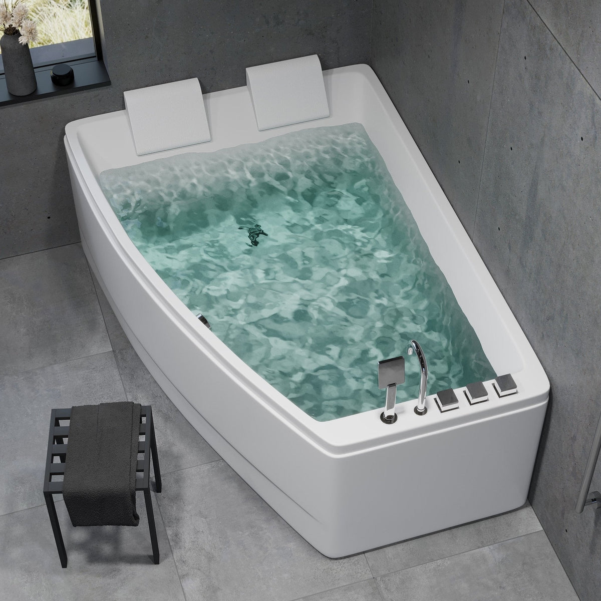 Vejlefjord, Bathtub, White Glossy - 160 cm - MASTERSTORE - 8594175640694 - Bathtub - 11 - 160 - 07 - 11 - 00 - 8594175640694