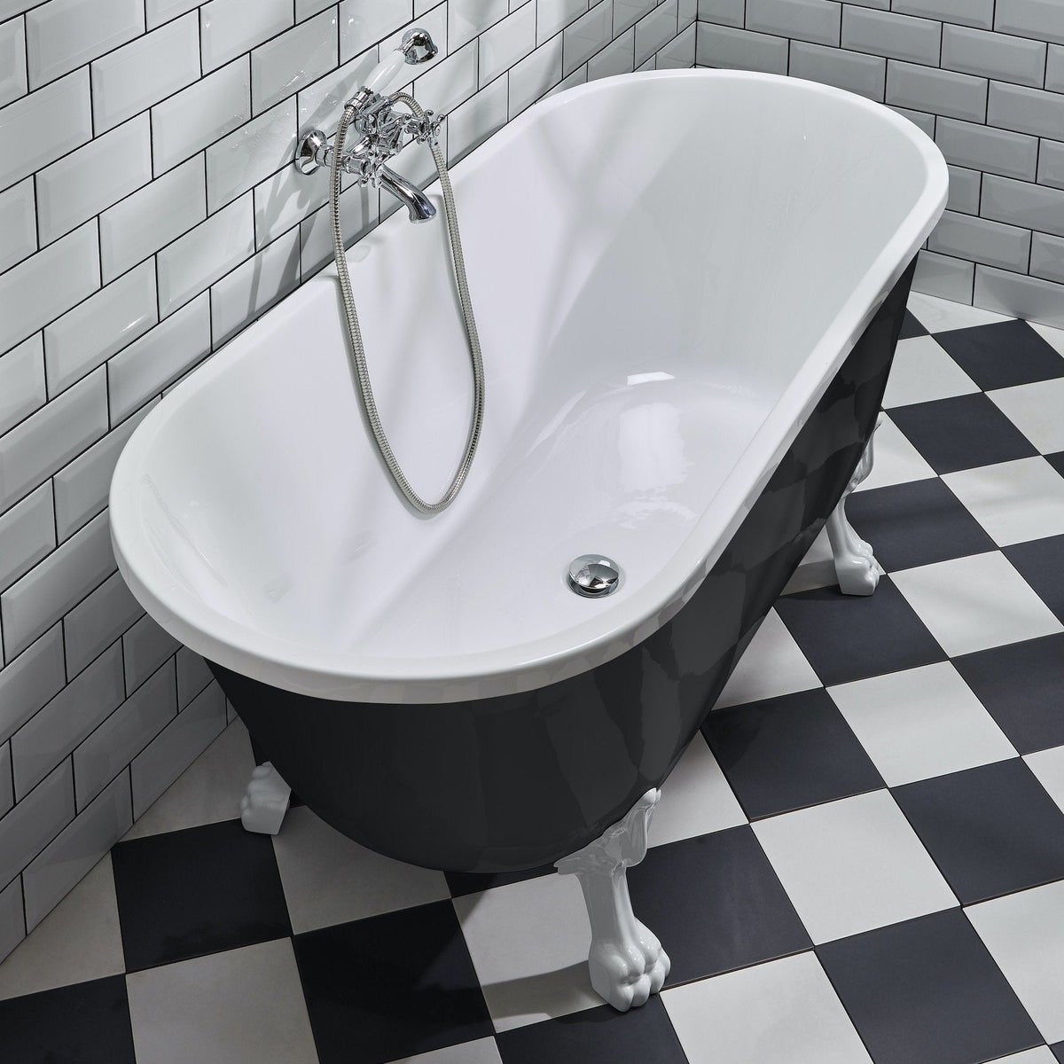 Rønne Tassbadkar - Fristående badkar - BATH DELUXE - PRESTIGE - 11 - 160 - 32 - 11 - 00 - BATHDELUXE SWEDEN