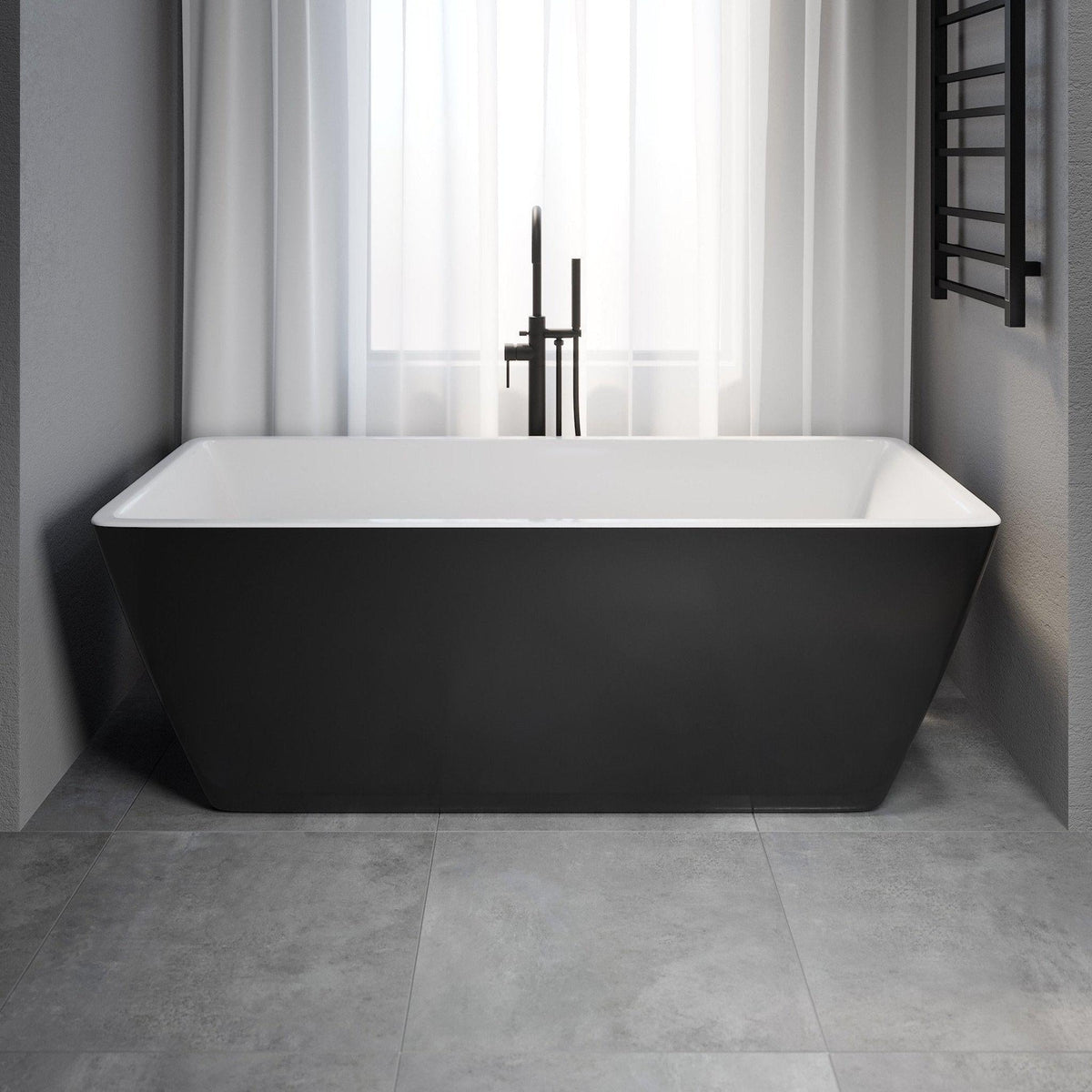 Marstal, Bathtub, Green Mat - 170 cm - MASTERSTORE - 8595677116540 - Bathtub - 11-170-61-05-00 - 8595677116540