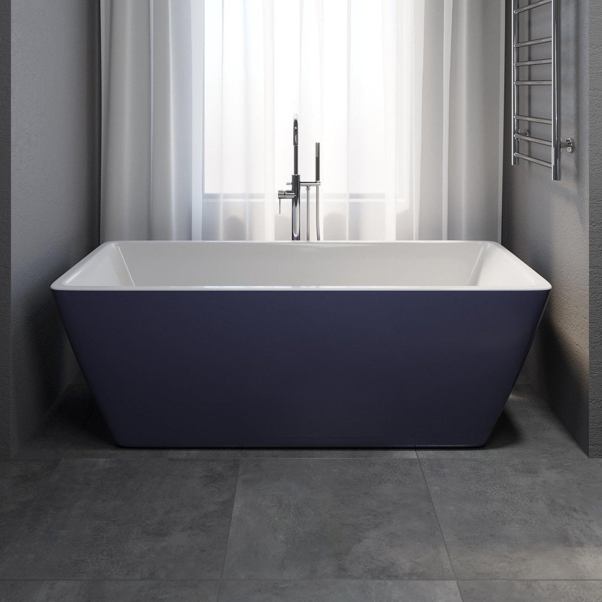 Marstal, Bathtub, White Glossy - 170 cm - MASTERSTORE - 8594175645972 - Bathtub - 11-170-61-11-00 - 8594175645972