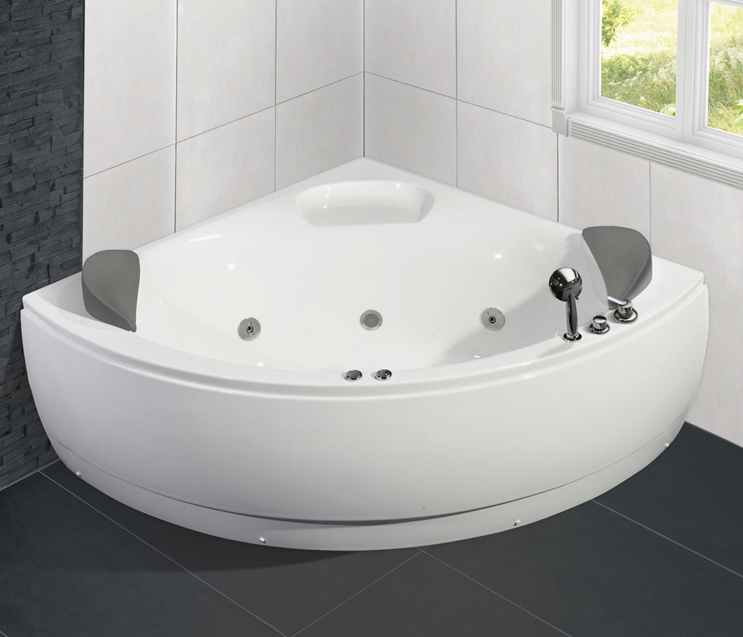Wilson runt spabad, 140 cm, Högblank Vit