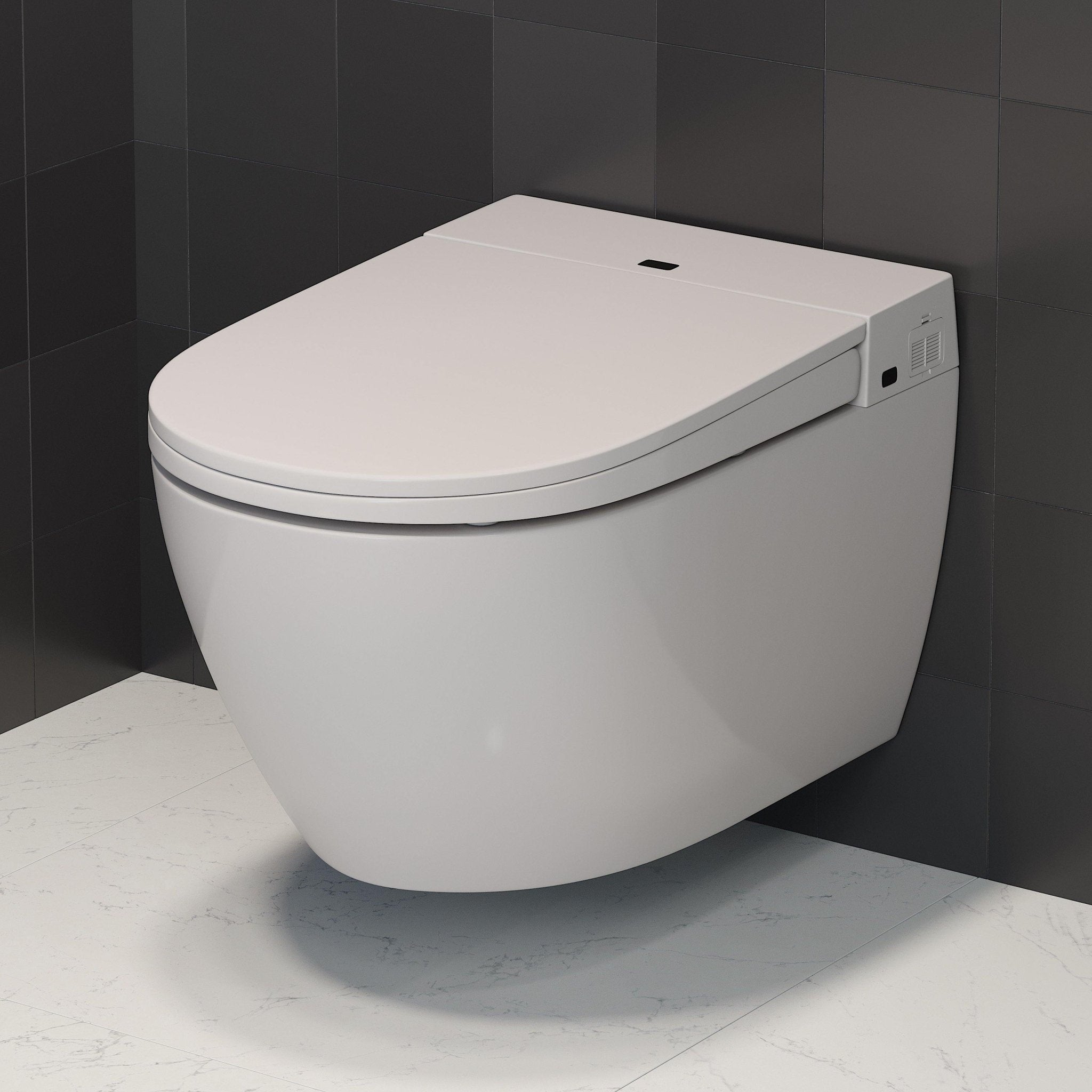 Tisvildeleje Elektronisk Vägghängd Duschtoalett "Japansk toalett" - Elektriska toaletter - BATH DELUXE - EXCLUSIVE - 21 - 040 - 02 - 11 - 07 - BATHDELUXE SWEDEN