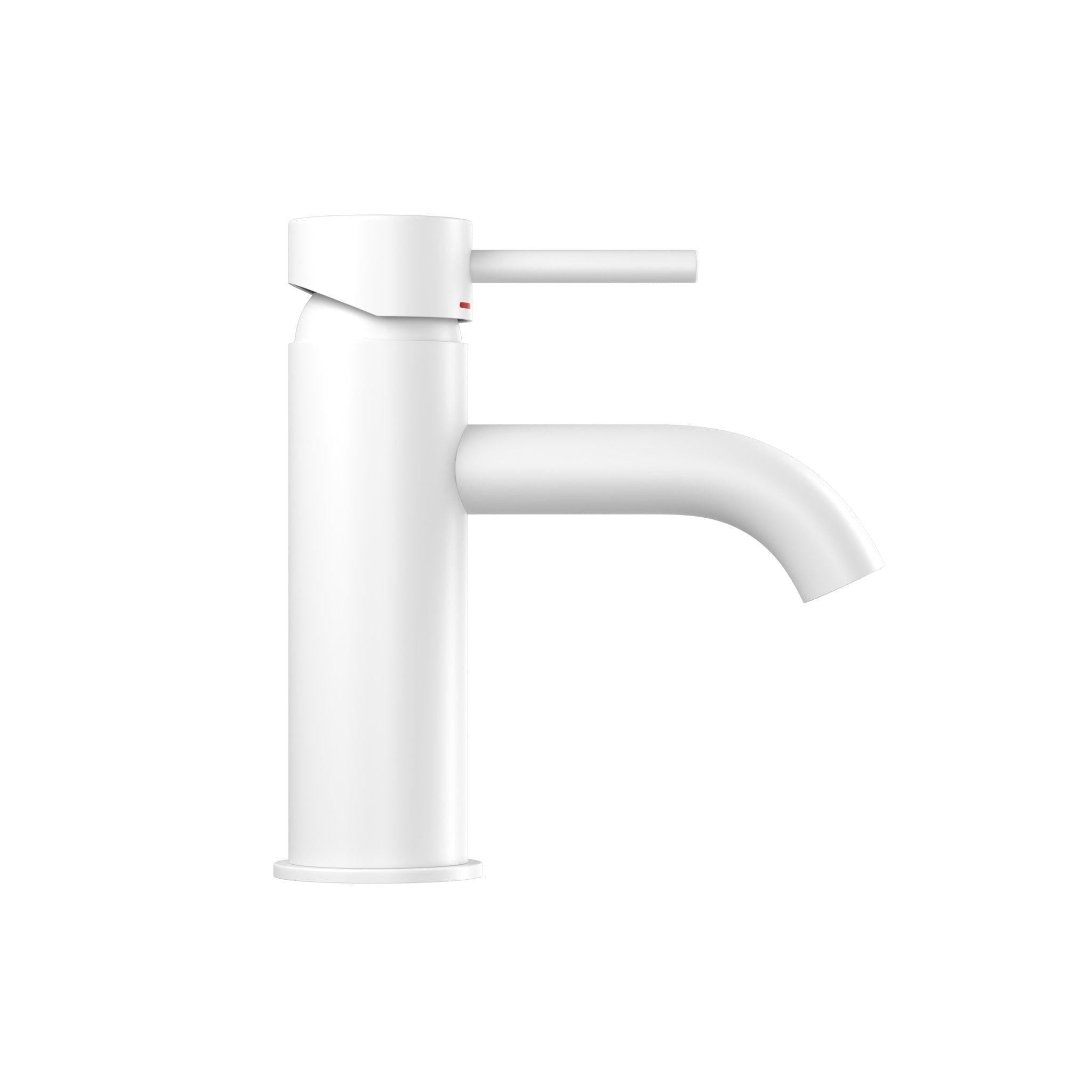Dragør, Mixer - Wash Basin, White Mat - 5 cm - MASTERSTORE - 8595677133523 - Mixer - Wash Basin - 28 - 005 - 01 - 01 - 04 - 8595677133523