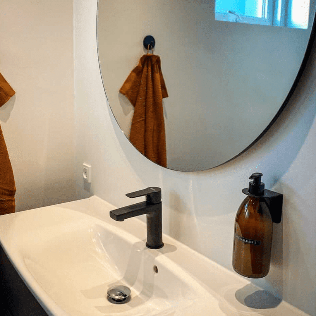 Næsby, Blandare - Tvättställ, Svart Matta - 5 cm - Blandare - Tvättställ - BATH DELUXE - EXCLUSIVE - 28-005-04-02-04 - BATHDELUXE SWEDEN