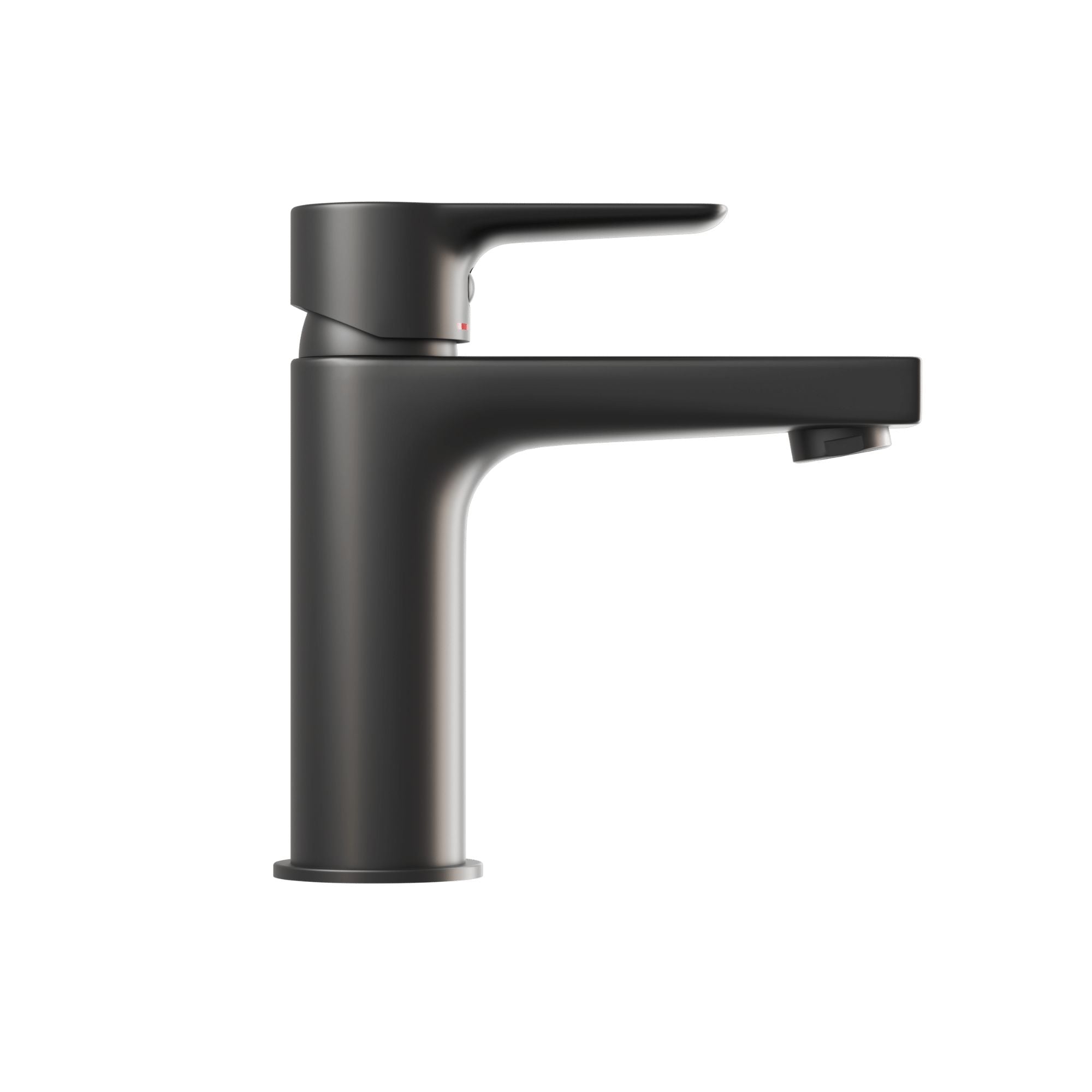 Washbasin faucet square 15.9 cm - matt black - Næsby - MASTERSTORE - 8595677128659 - Washbasin Mixers - 28-005-04-02-04 - 8595677128659