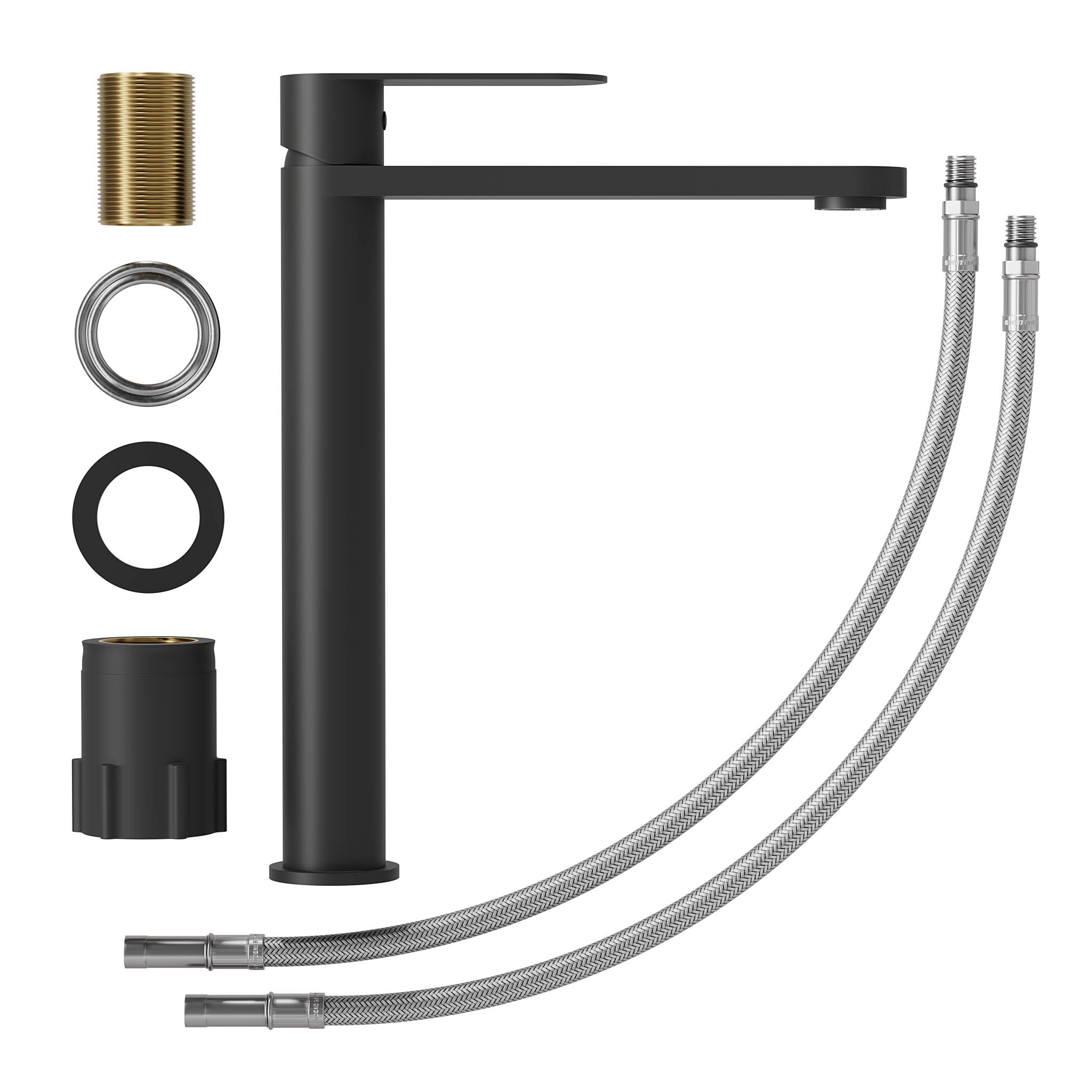 Tårnby, Mixer - Wash Basin, Black Mat - 3,5 cm - MASTERSTORE - 8595677184532 - Mixer - Wash Basin - 28 - 027 - 02 - 02 - 02 - 8595677184532