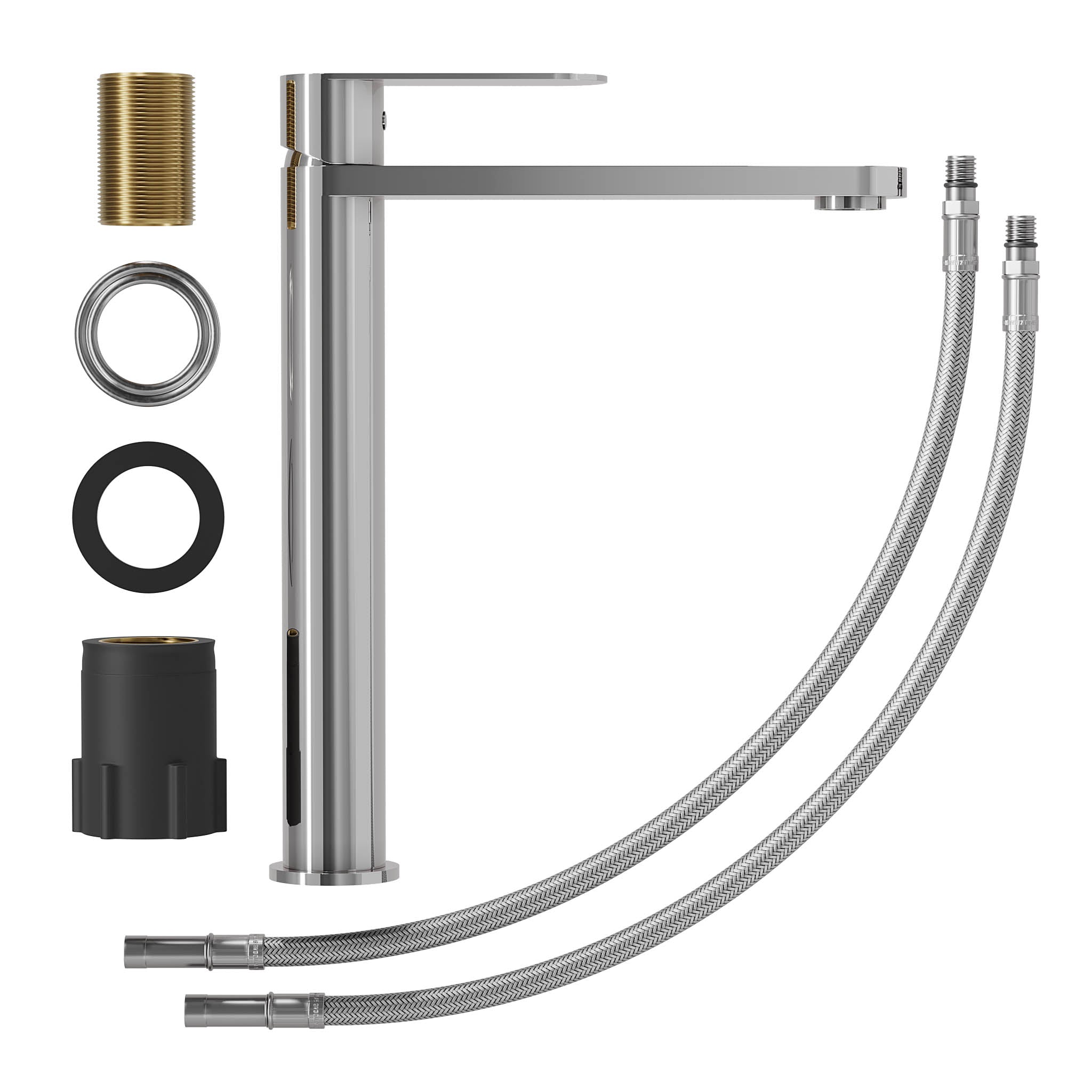 Tårnby, Mixer - Wash Basin, Black Mat - 3,5 cm - MASTERSTORE - 8595677184532 - Mixer - Wash Basin - 28 - 027 - 02 - 02 - 02 - 8595677184532