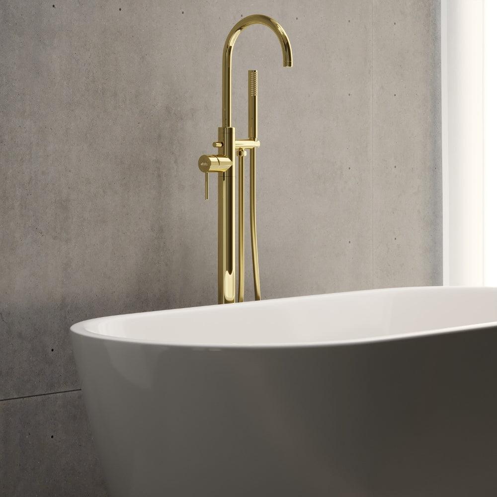 Dragør, Blandare - Badkar, Krom - 23 cm - Blandare - Badkar - BATH DELUXE - PRESTIGE - 28-114-01-60-00 - BATHDELUXE SWEDEN