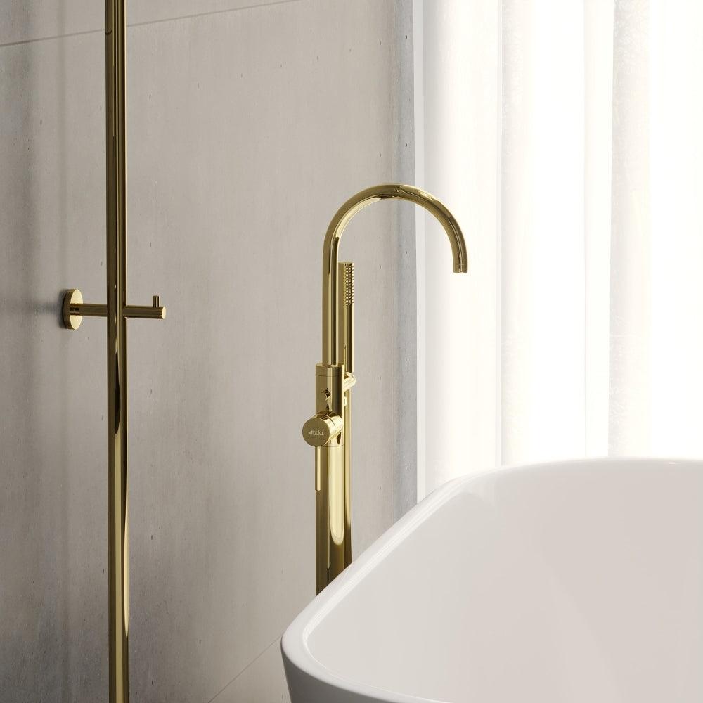 Dragør, Blandare - Badkar, Krom - 23 cm - Blandare - Badkar - BATH DELUXE - PRESTIGE - 28-114-01-60-00 - BATHDELUXE SWEDEN