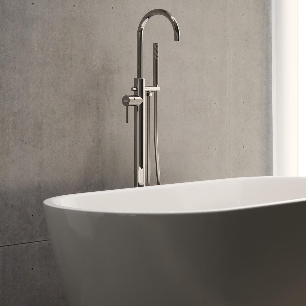Dragør, Mixer - Bathtub, Brass Shiny - 23 cm - MASTERSTORE - 8595677136753 - Mixer - Bathtub - 28 - 114 - 01 - 64 - 00 - 8595677136753