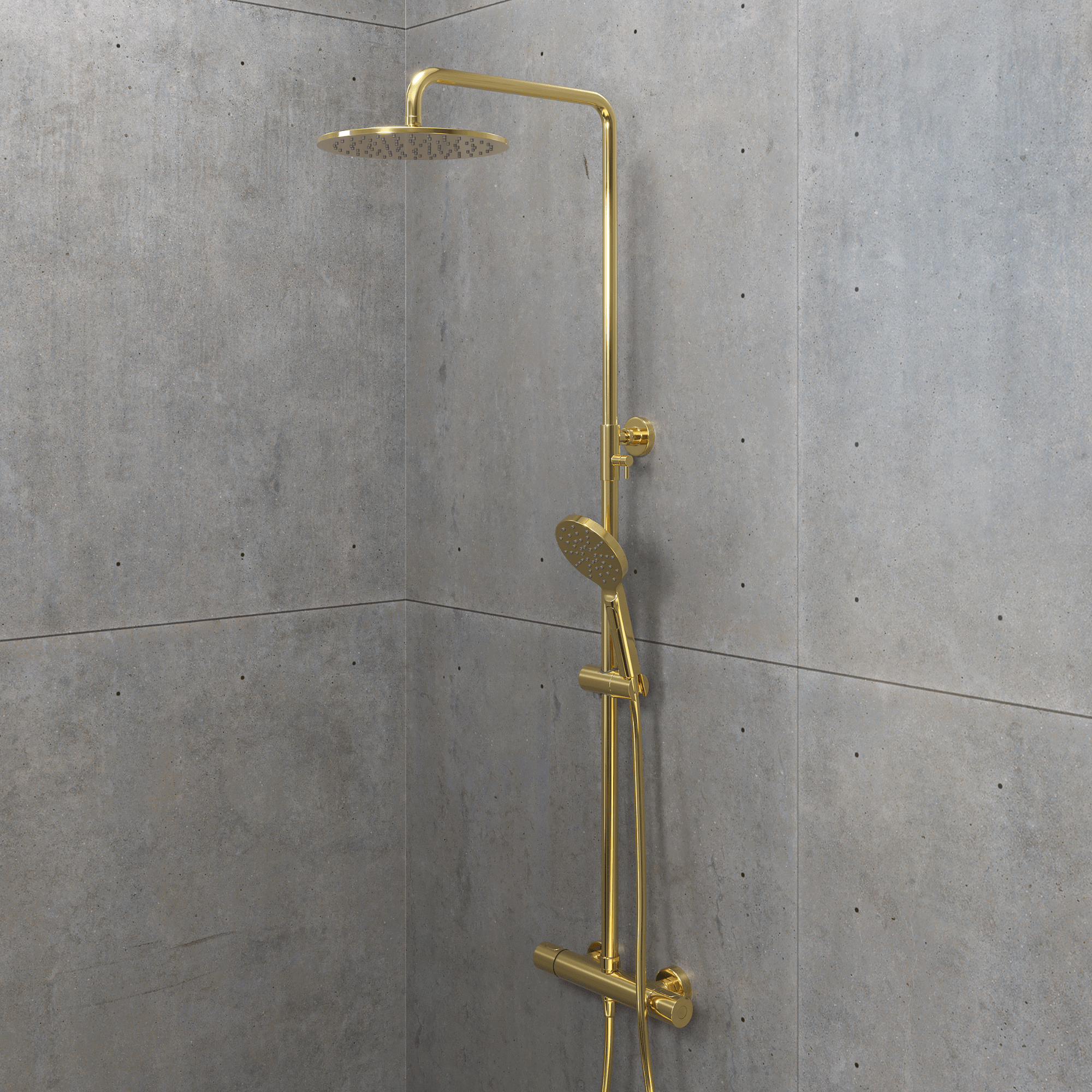 Dragør, Shower Tube Set, Chrome - 15 cm - MASTERSTORE - 8595677129137 - Shower Tube Set - 31 - 120 - 05 - 60 - 00 - 8595677129137