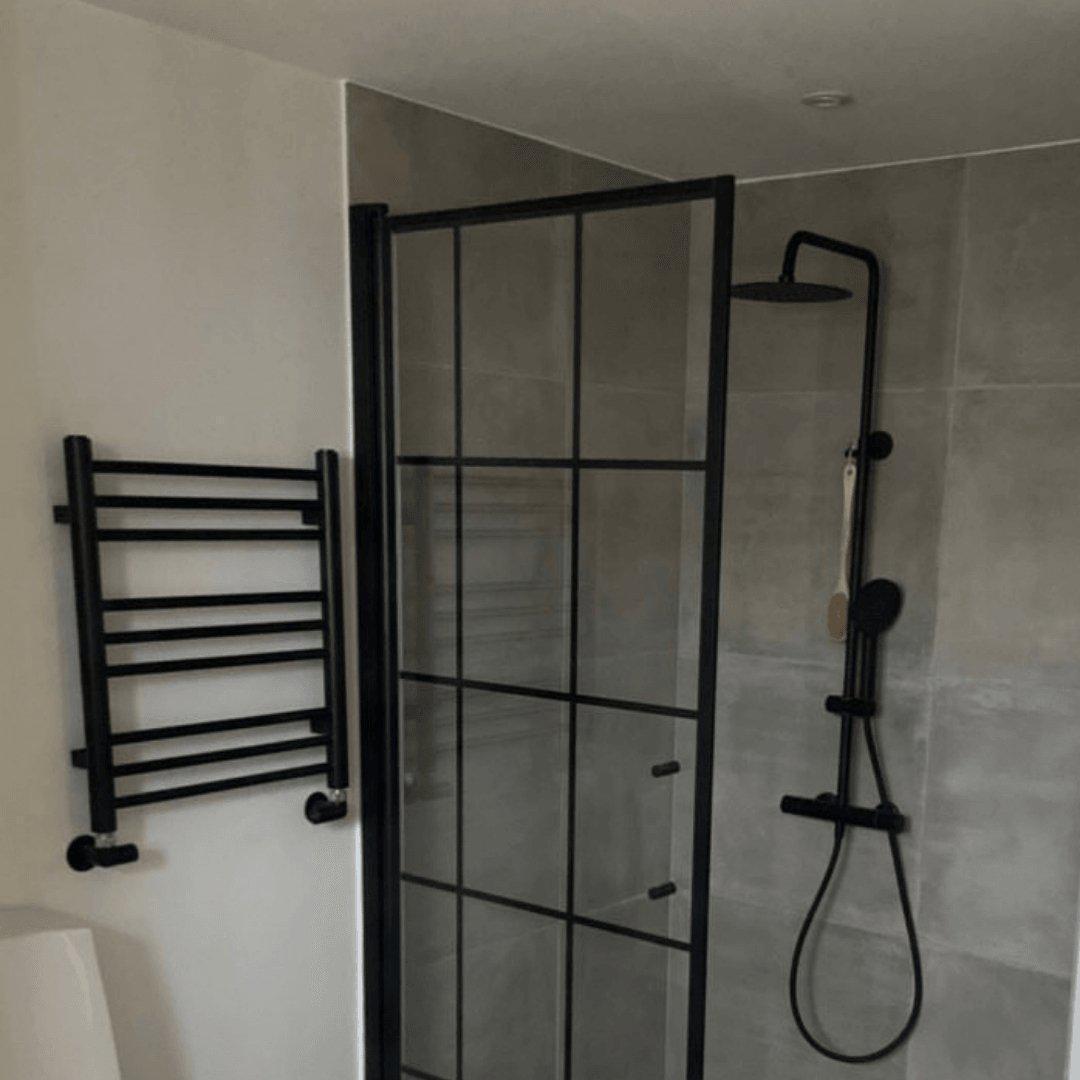 Dragør Takduschset m/Termostat blandare och 25 cm takdusch, 150 C/C - Takduschset - BATH DELUXE - EXCLUSIVE - 31 - 120 - 08 - 64 - 00 - BATHDELUXE SWEDEN
