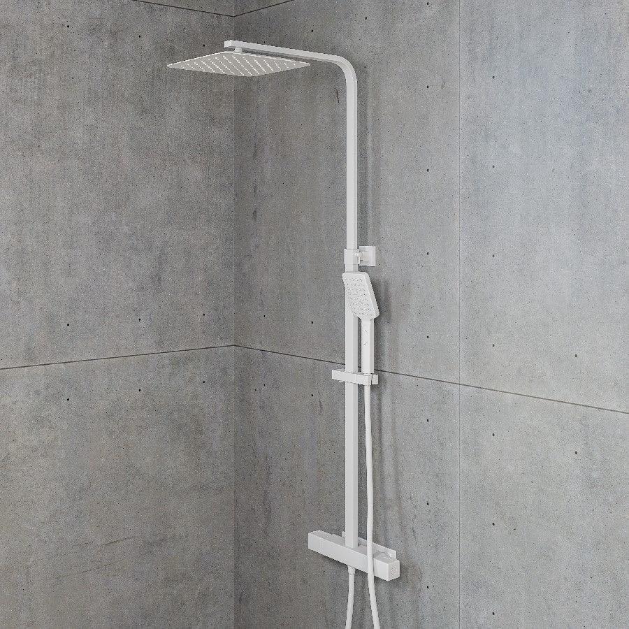 Næsby, Shower Tube Set, Black Mat - 29 cm - MASTERSTORE - 8595677103823 - Shower Tube Set - 31 - 120 - 06 - 02 - 00 - 8595677103823