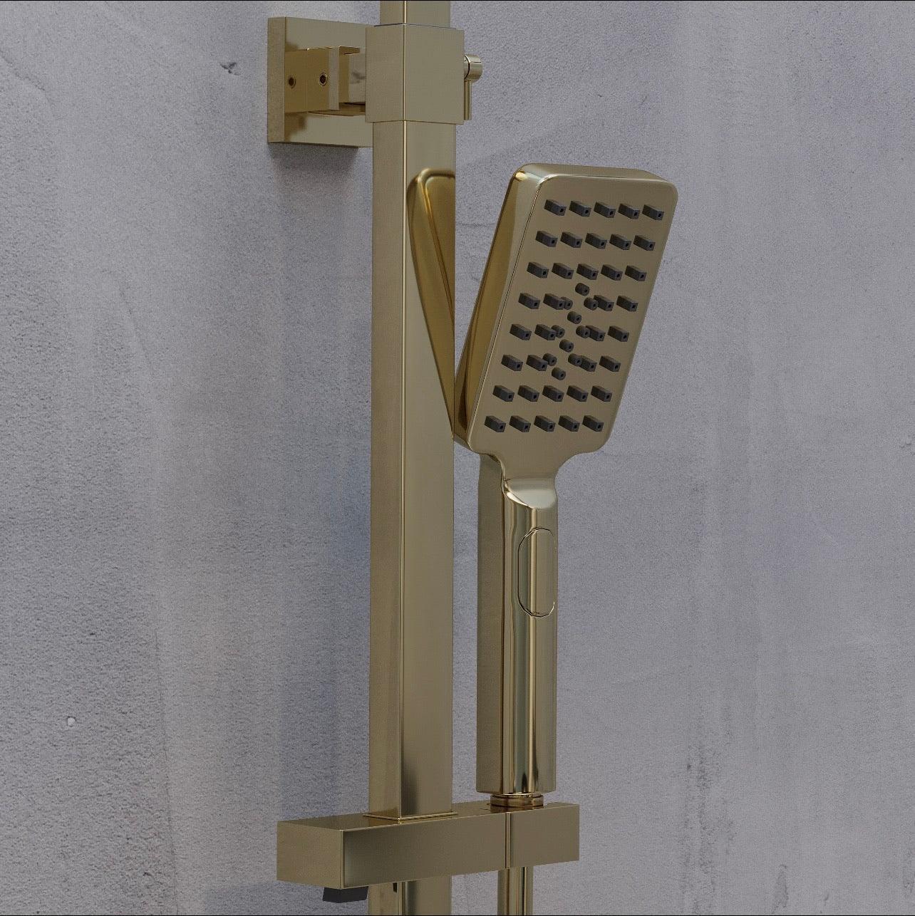 Næsby, Shower Tube Set, Brass Mat - 29 cm - MASTERSTORE - 8595677133417 - Shower Tube Set - 31 - 120 - 06 - 70 - 00 - 8595677133417