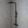 Næsby, Shower Tube Set, Black Mat - 29 cm - MASTERSTORE - 8595677129397 - Showersystem - 31-120-08-02-00 - 8595677129397