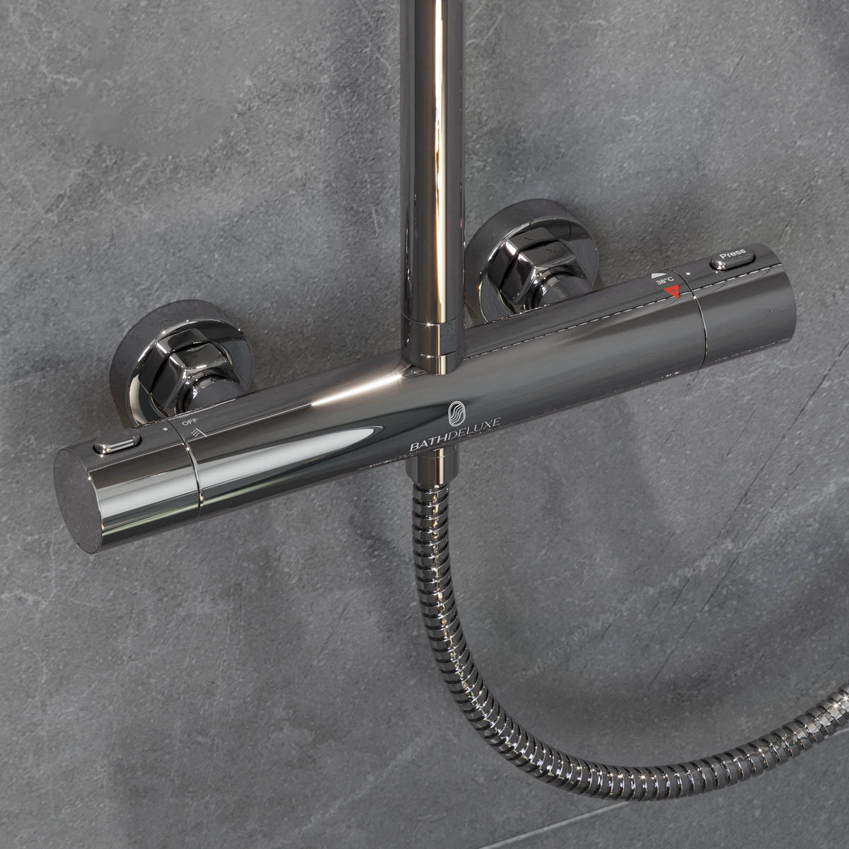 Holly, Shower Tube Set, Black Mat - MASTERSTORE - 8595677189476 - Shower Tube Set - 31-150-17-02-02 - 8595677189476