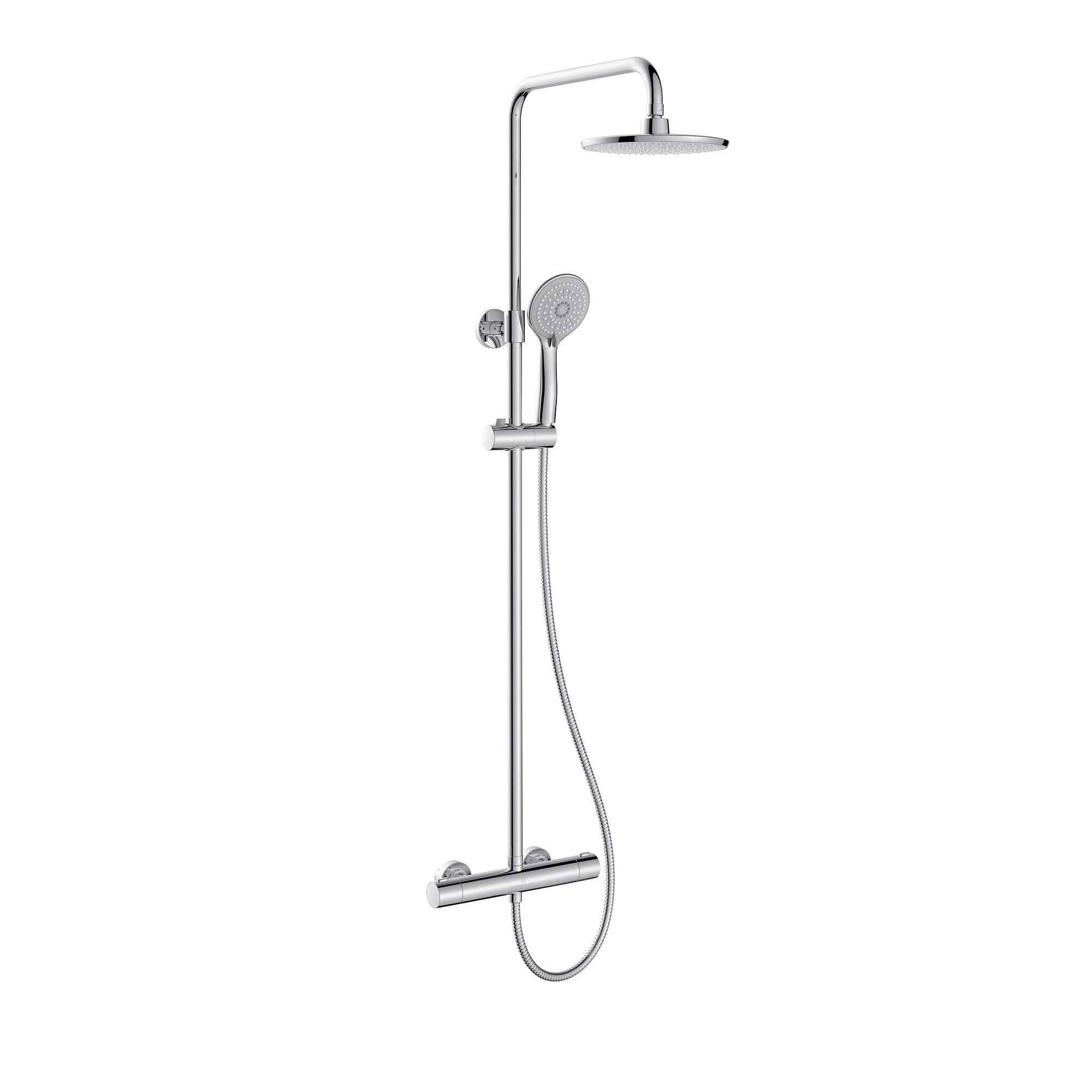 Holly, Shower Tube Set, Chrome - 150 mm - MASTERSTORE - 8595677189483 - Shower Tube Set - 31 - 150 - 17 - 60 - 02 - 8595677189483