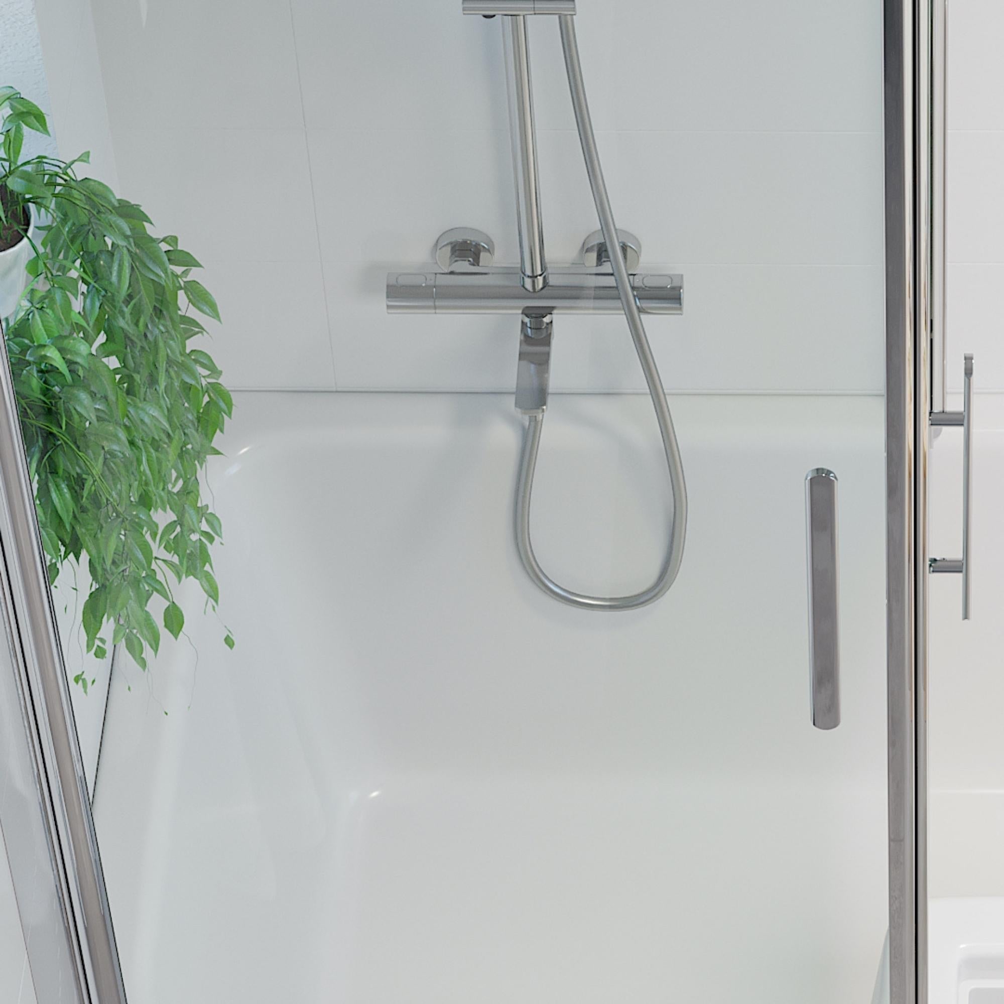 Dragør, Duschrörsset, Krom - 16 cm - Duschrörsset - BATH DELUXE - EXCLUSIVE - 31-160-11-60-00 - BATHDELUXE SWEDEN