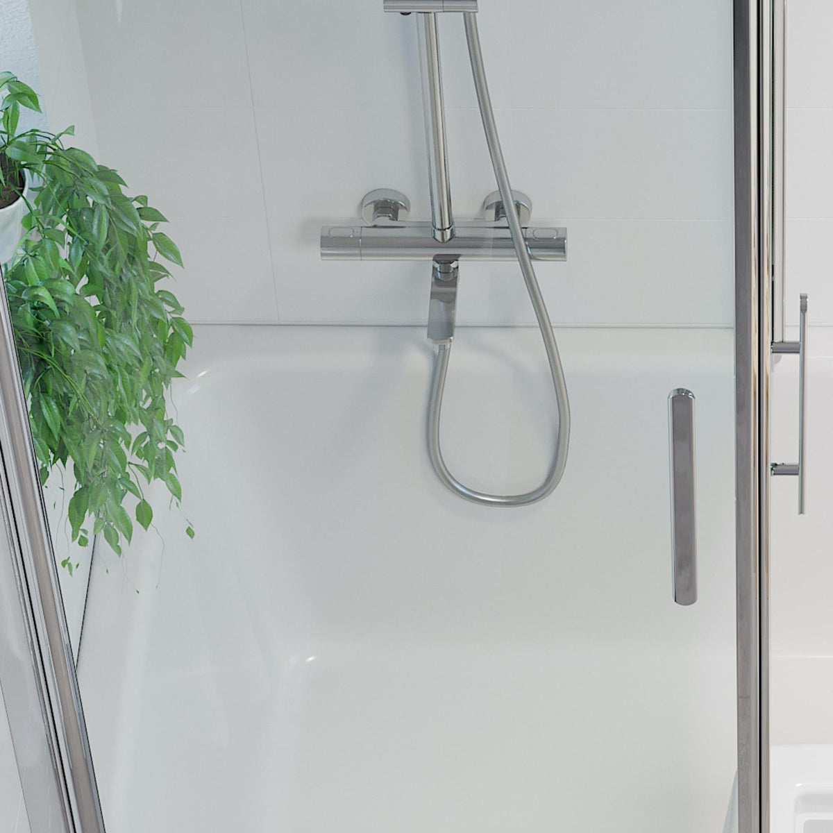 Dragør, Shower Tube Set, Chrome - 16 cm - MASTERSTORE - 8595677101638 - Shower Tube Set - 31 - 160 - 11 - 60 - 00 - 8595677101638