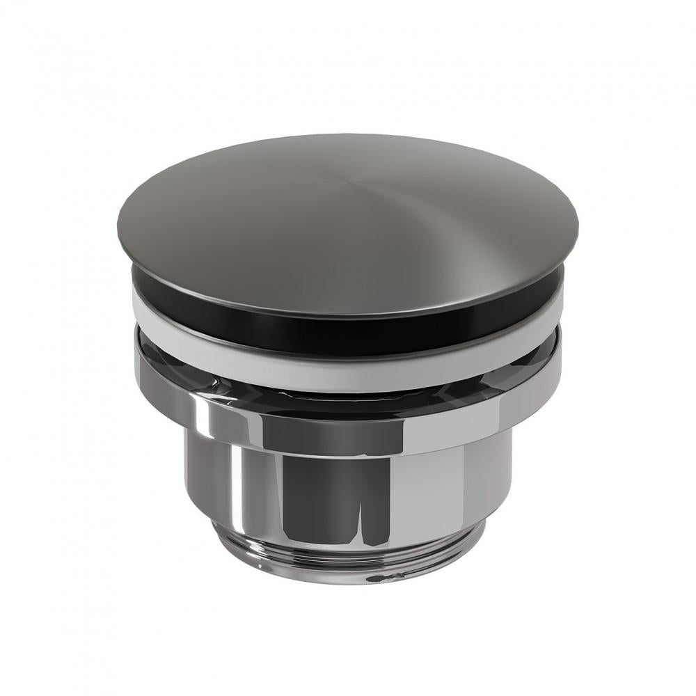 Pop up waste 1 1/4" - click-clack - Gun Metal - Rødby - MASTERSTORE - 8595677194289 - Pop-up-wastes - 33-004-05-73-04 - 8595677194289