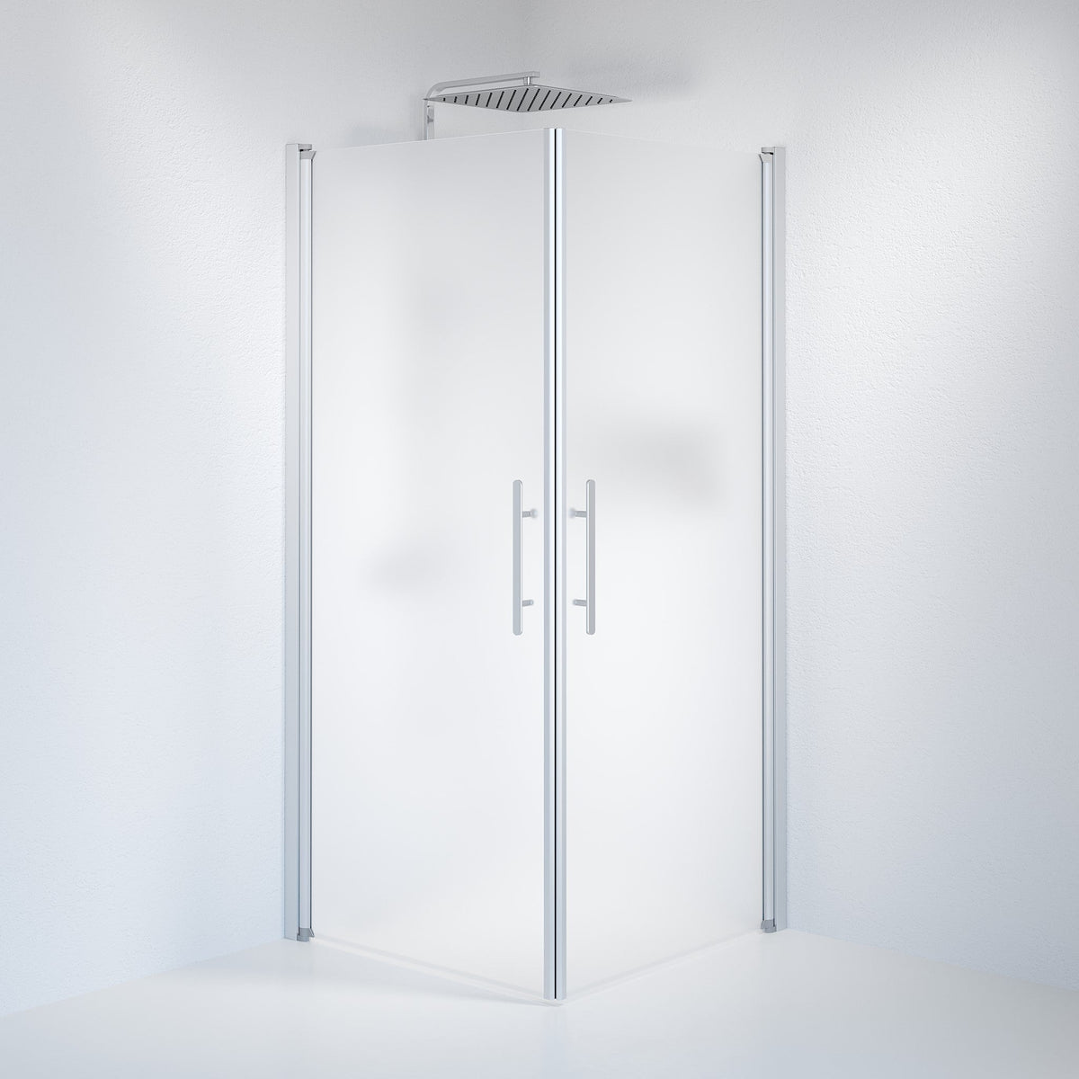 Square - Frosted, Shower Enclosure Set - Code, Matt/Satin - 70 cm - MASTERSTORE - 8595677120424 - Shower Enclosure Set - Code - 36 - 708 - 67 - 55 - 00 - 8595677120424